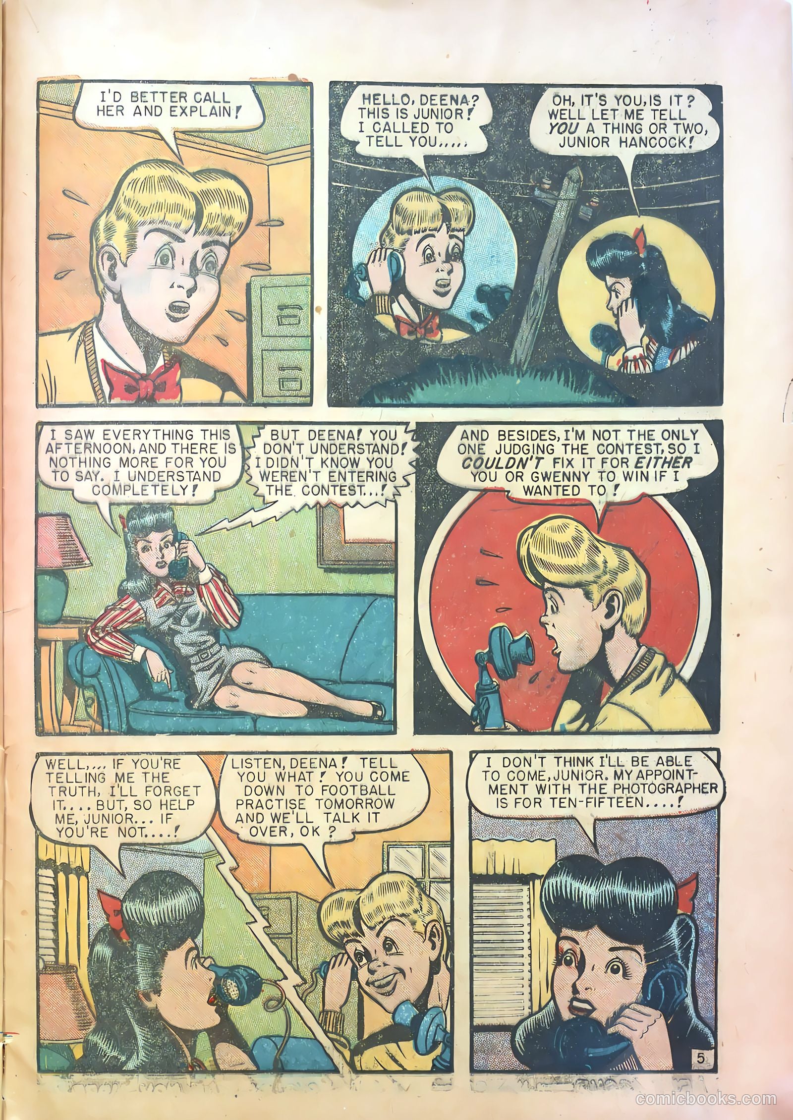 Junior [Junior Comics] #10 — page 25 of 37