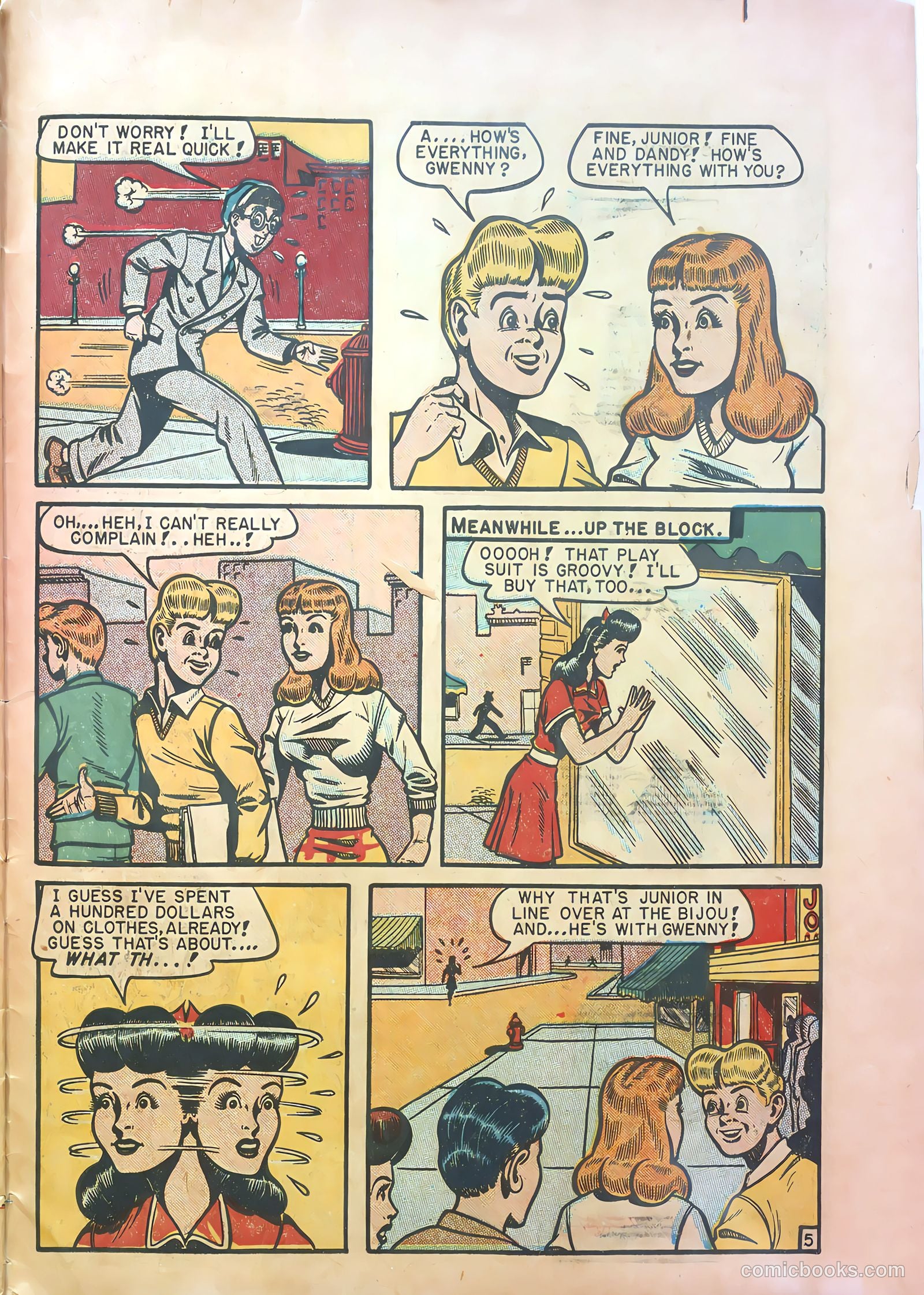 Junior [Junior Comics] #10 — page 31 of 37
