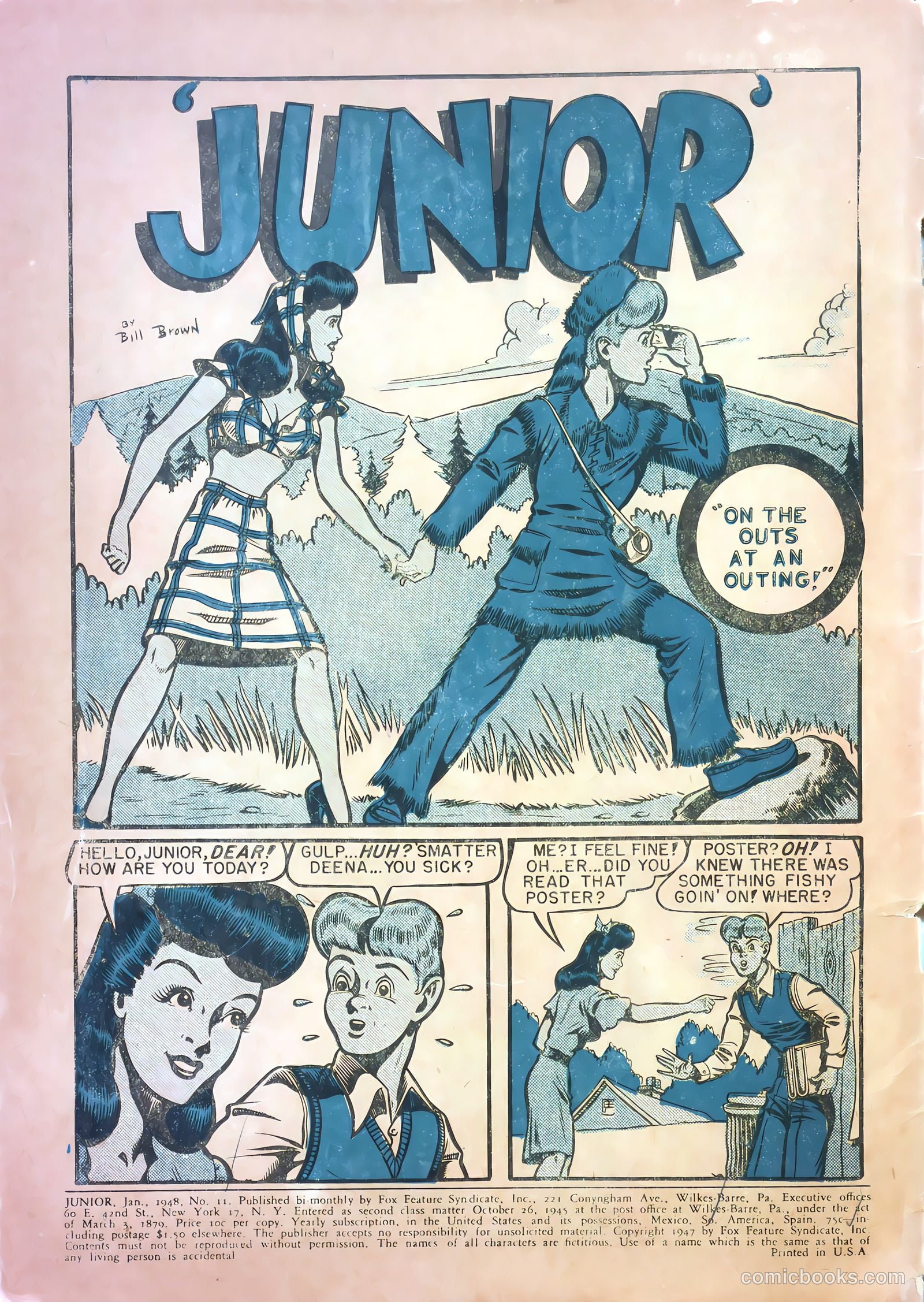 Junior [Junior Comics] #11 — page 2 of 36
