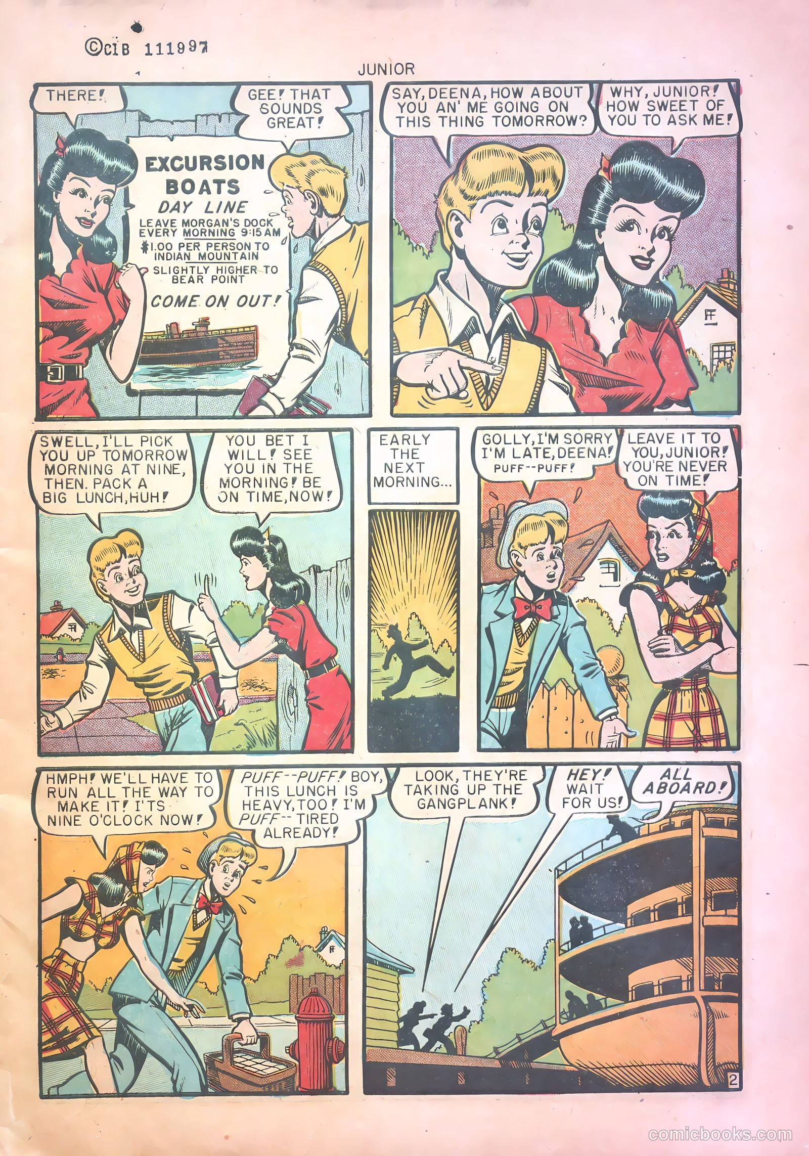 Junior [Junior Comics] #11 — page 3 of 36