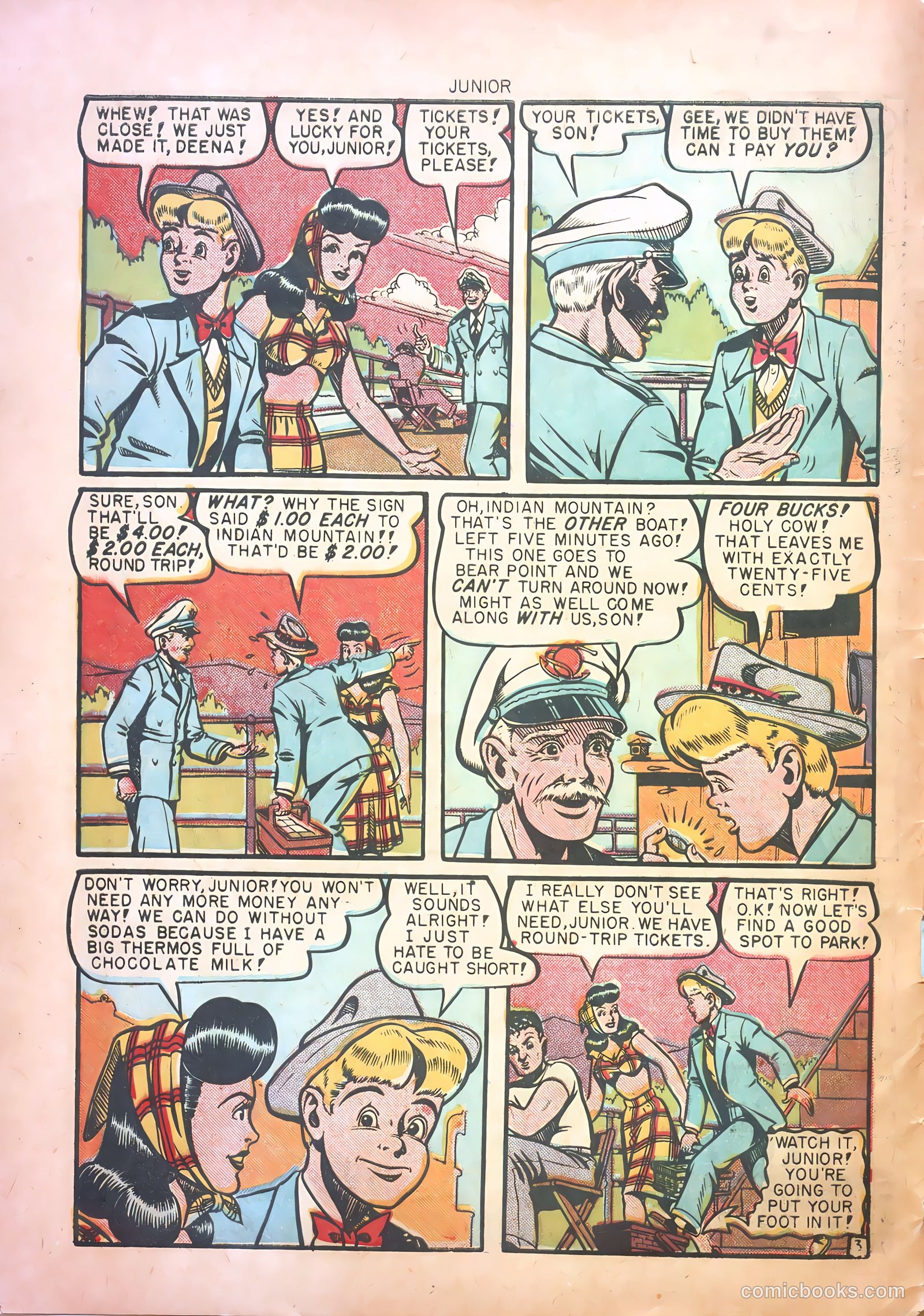 Junior [Junior Comics] #11 — page 4 of 36