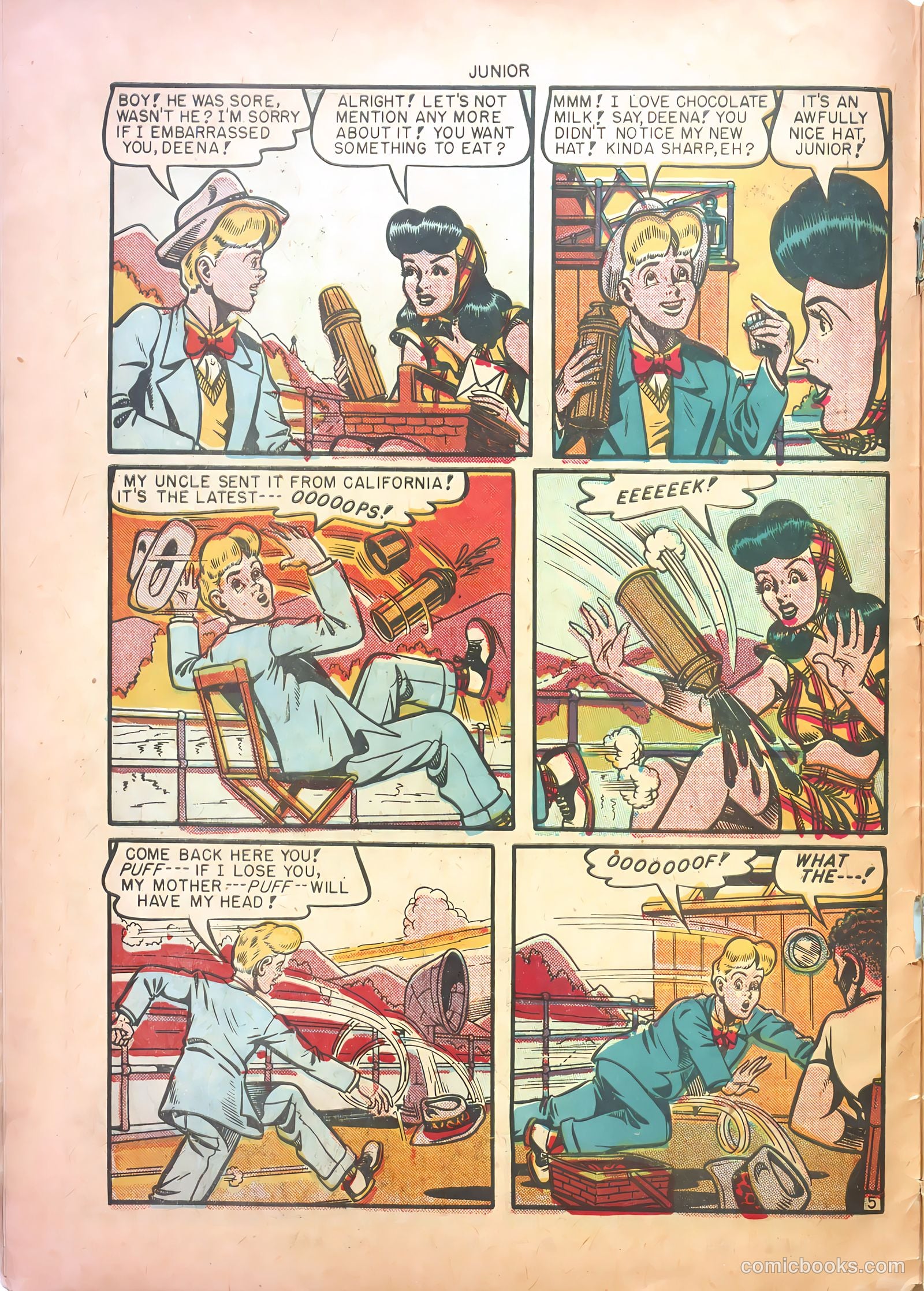 Junior [Junior Comics] #11 — page 6 of 36