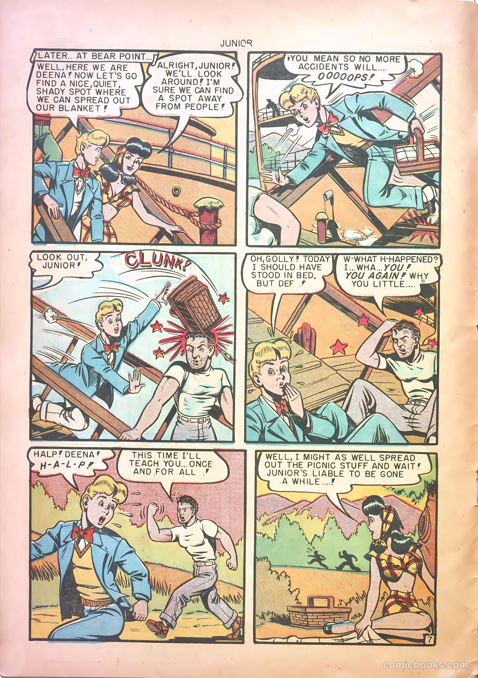 Junior [Junior Comics] #11 — page 8 of 36