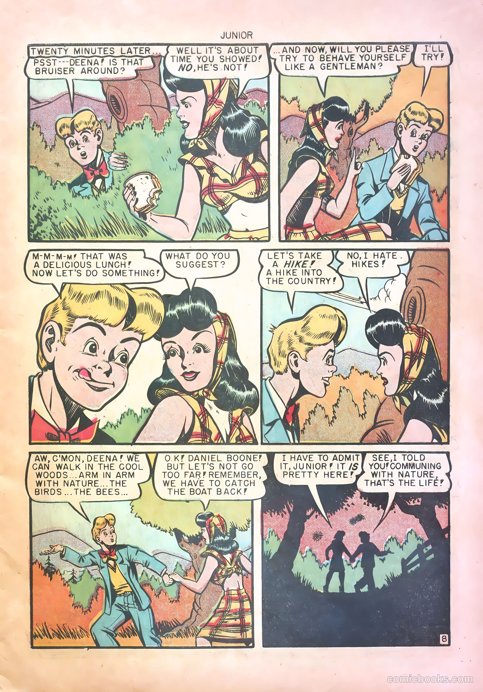 Junior [Junior Comics] #11 — page 9 of 36