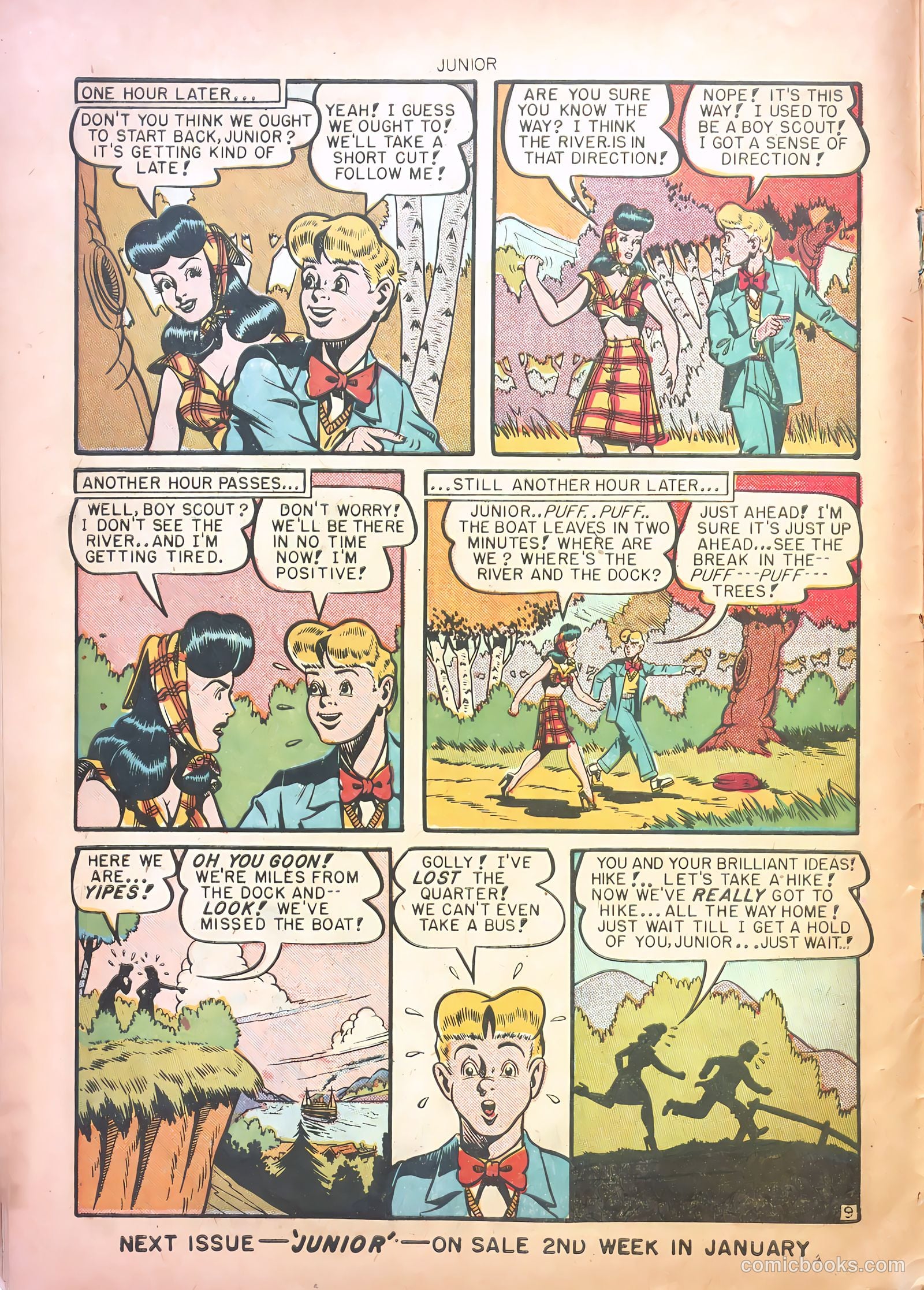 Junior [Junior Comics] #11 — page 10 of 36