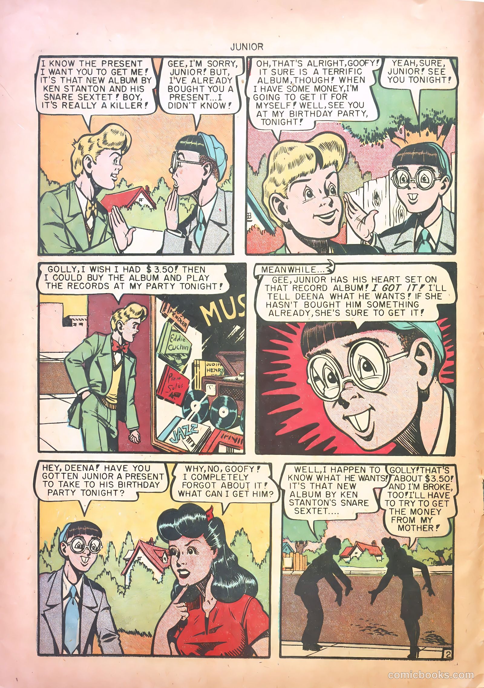 Junior [Junior Comics] #11 — page 12 of 36
