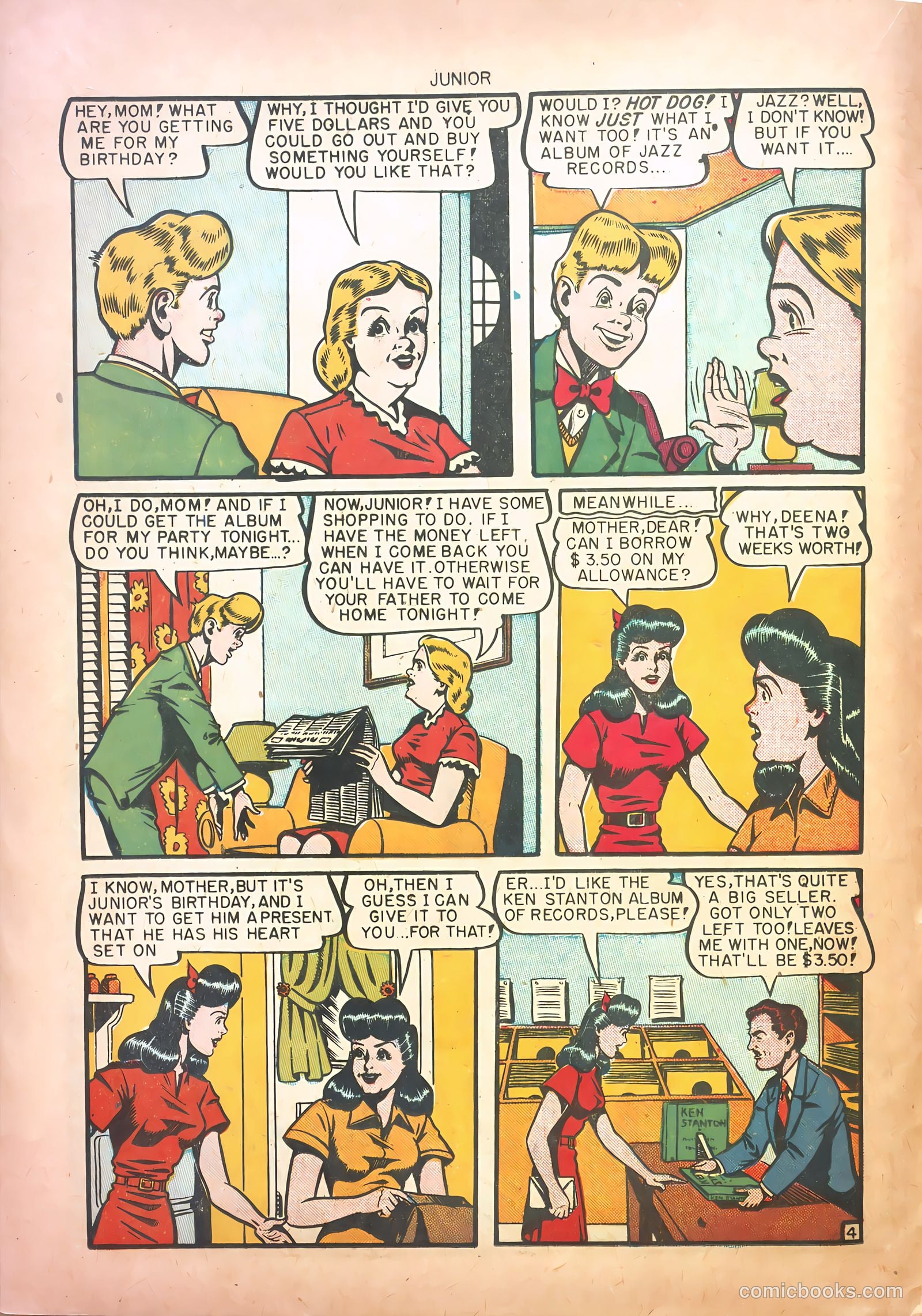 Junior [Junior Comics] #11 — page 14 of 36