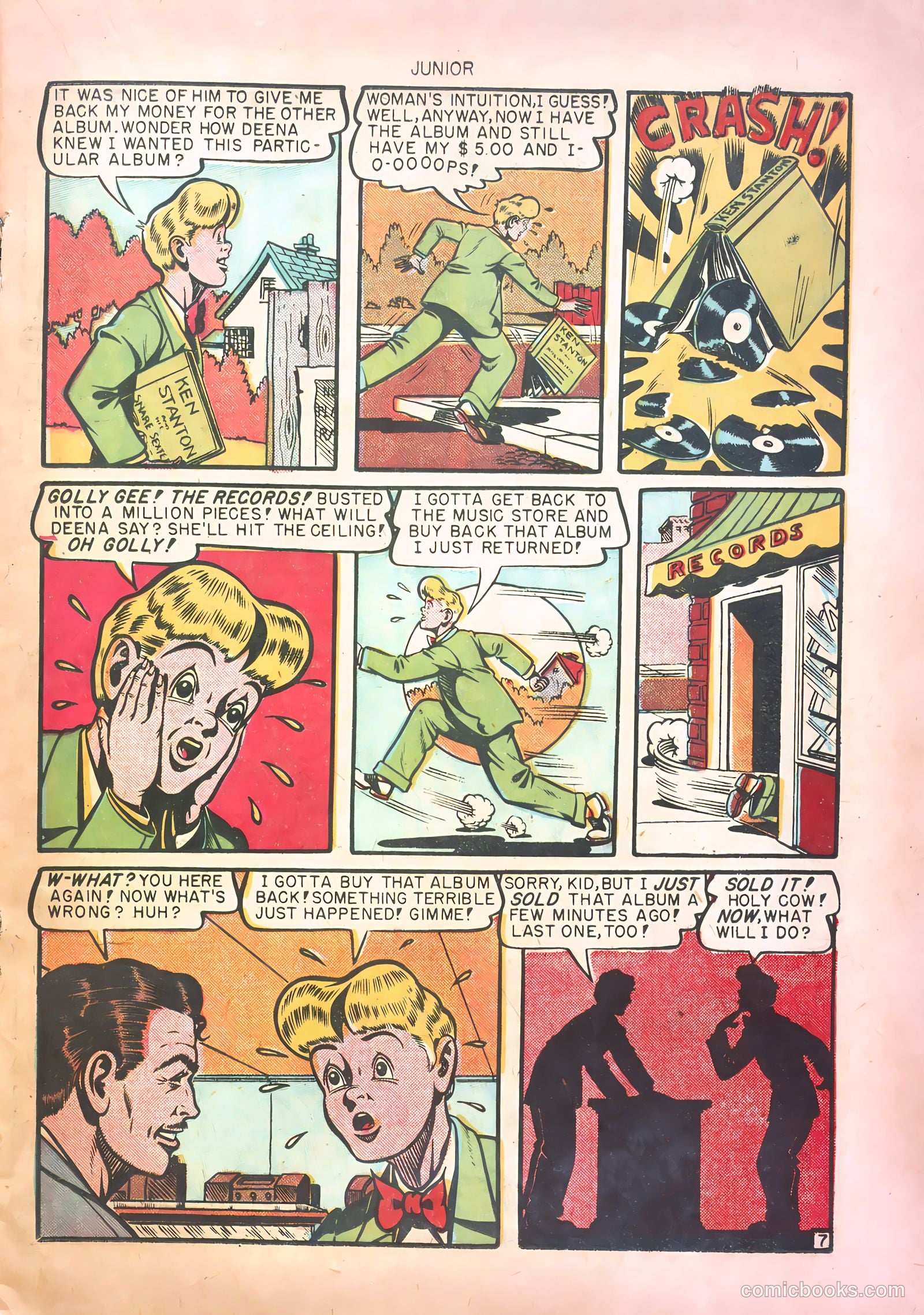 Junior [Junior Comics] #11 — page 17 of 36