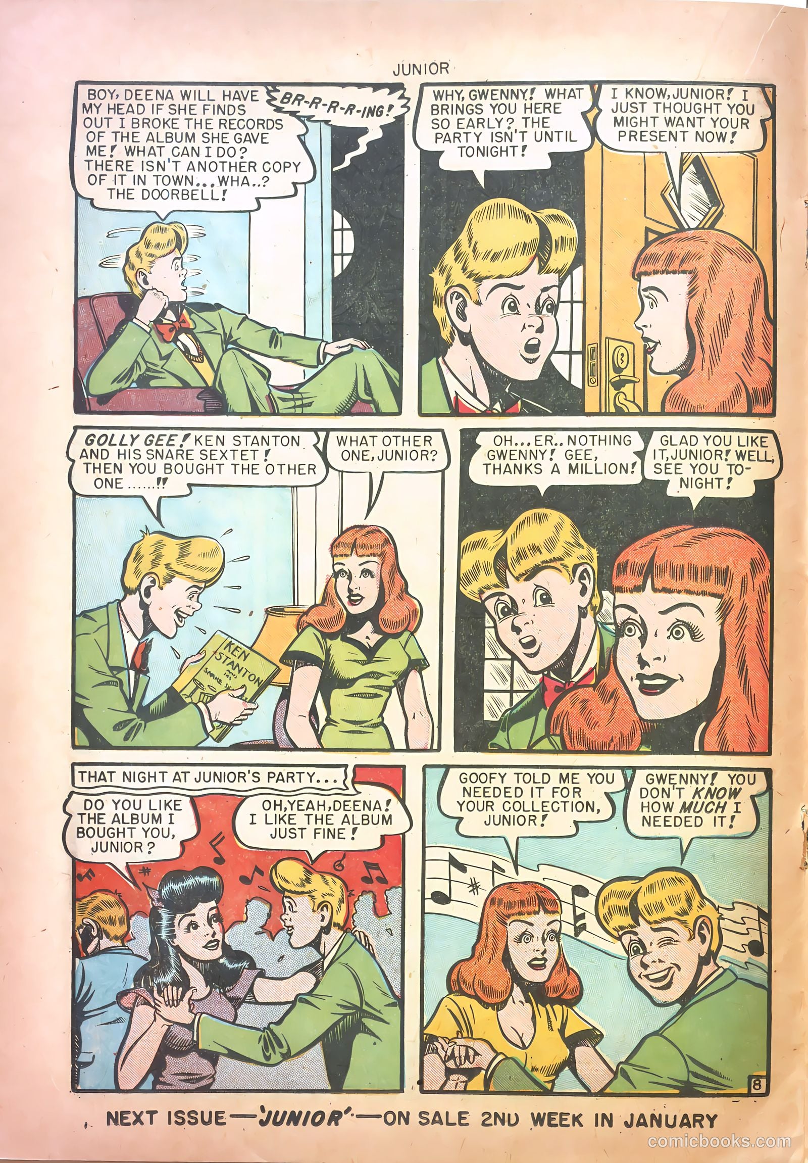 Junior [Junior Comics] #11 — page 18 of 36