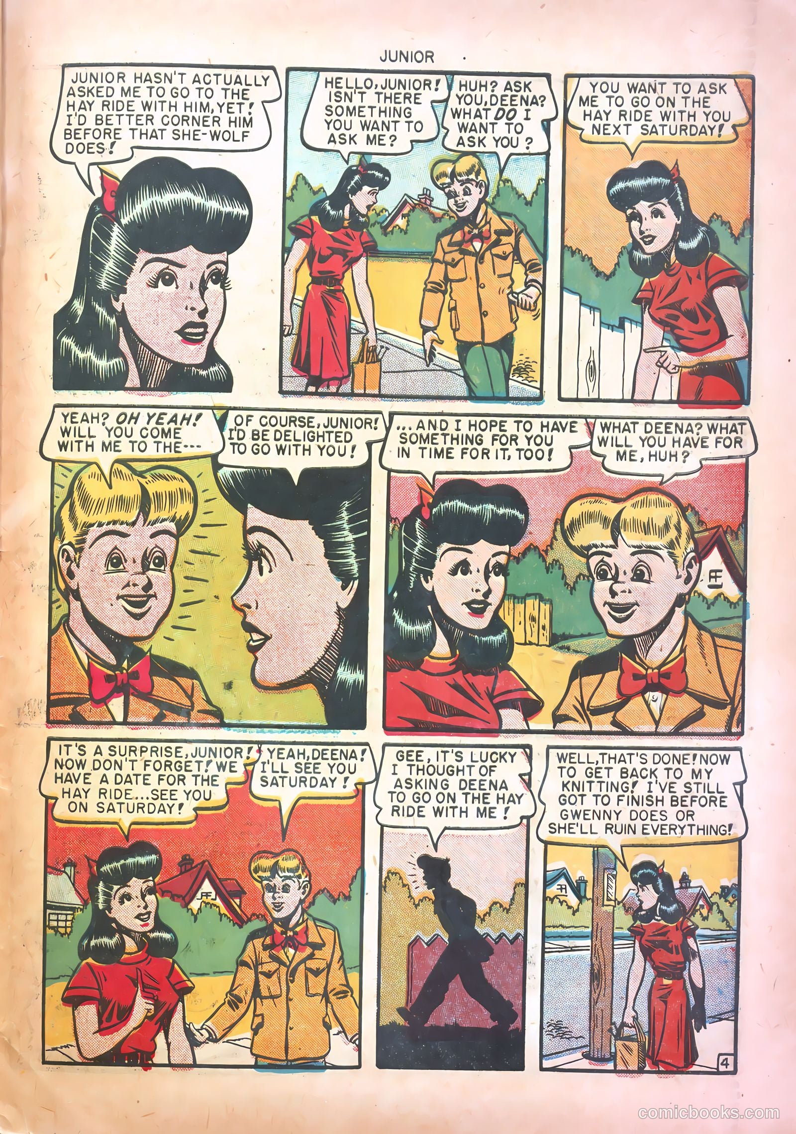 Junior [Junior Comics] #11 — page 31 of 36