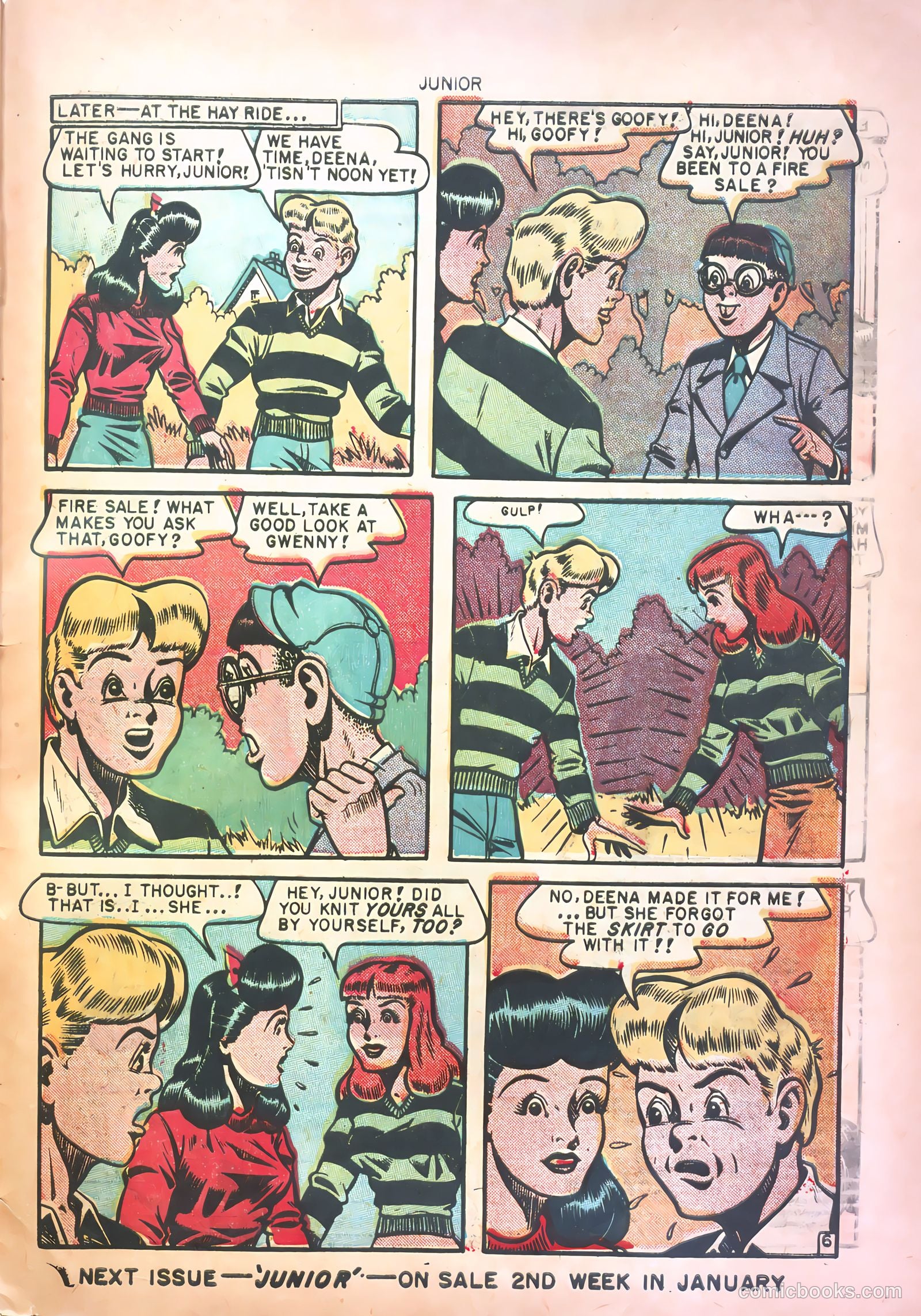 Junior [Junior Comics] #11 — page 33 of 36