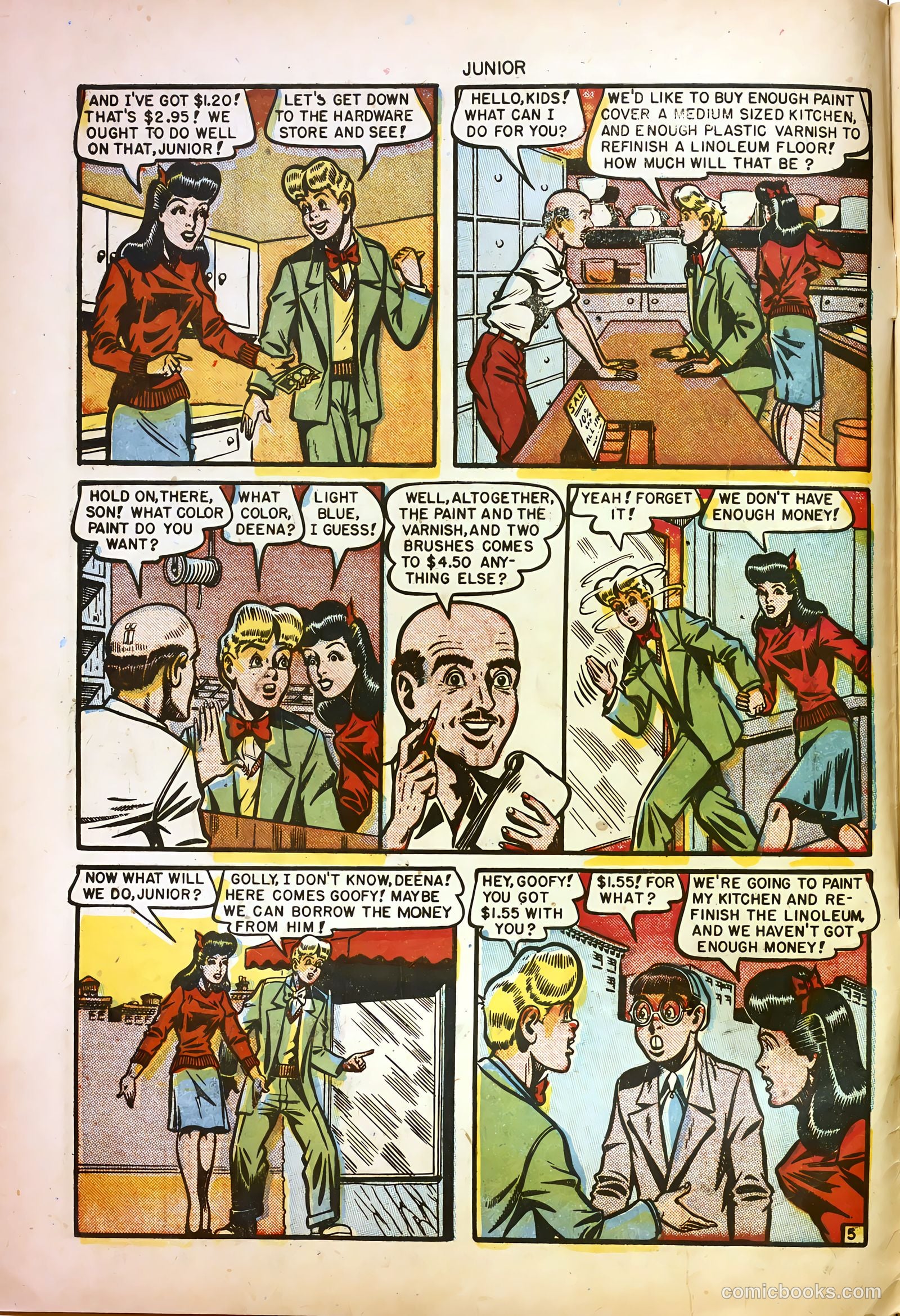 Junior [Junior Comics] #12 — page 6 of 36