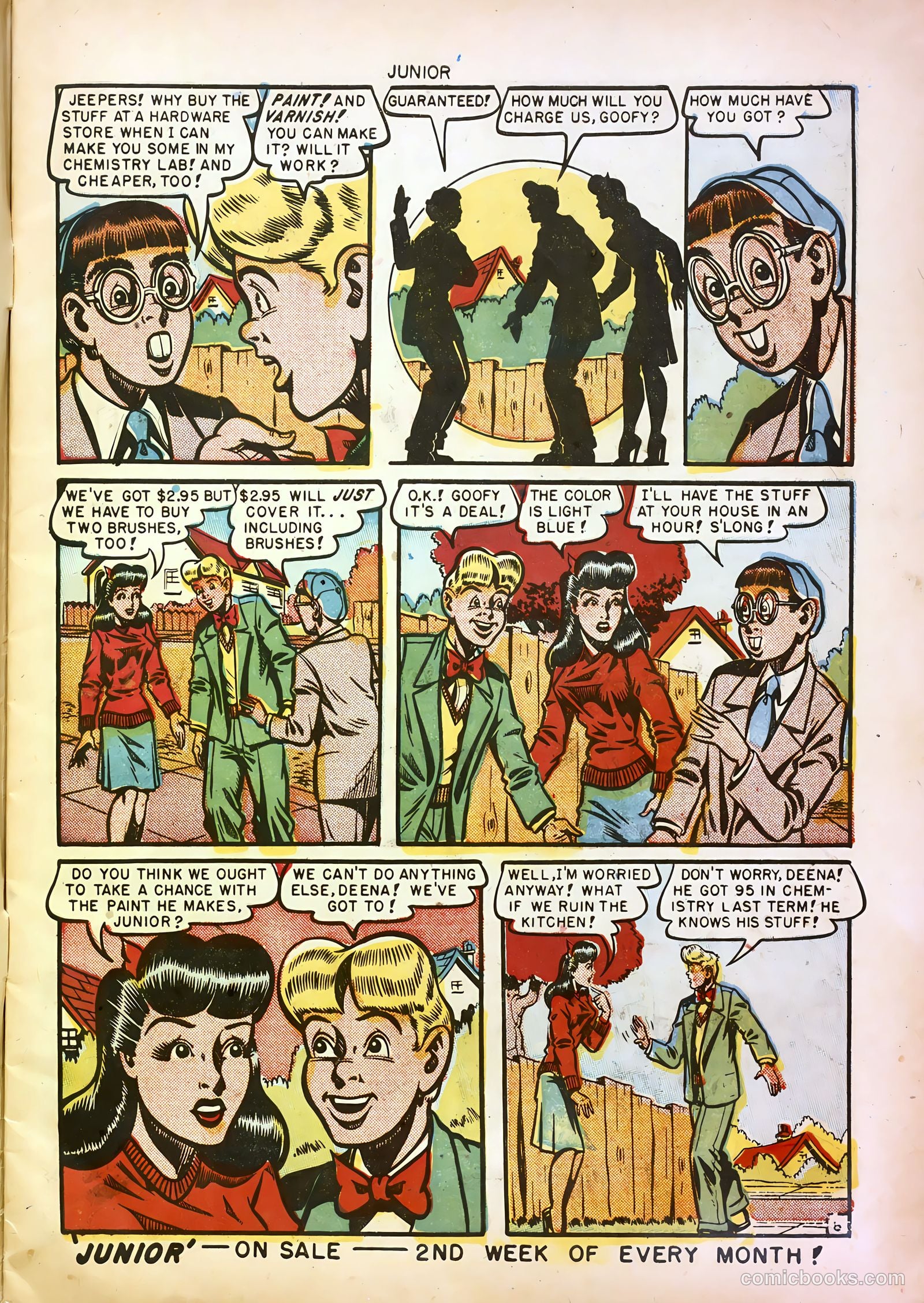 Junior [Junior Comics] #12 — page 7 of 36