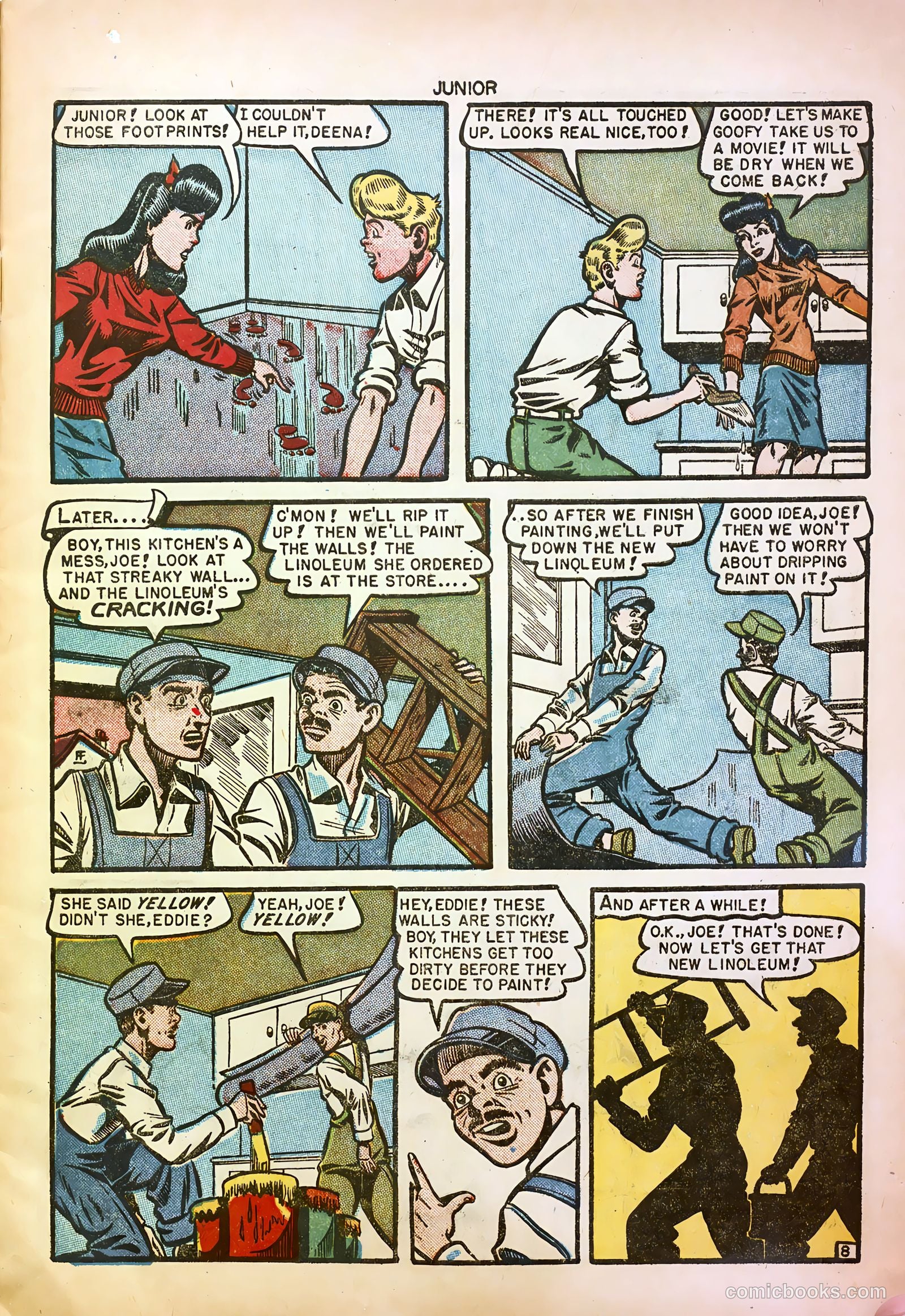 Junior [Junior Comics] #12 — page 9 of 36
