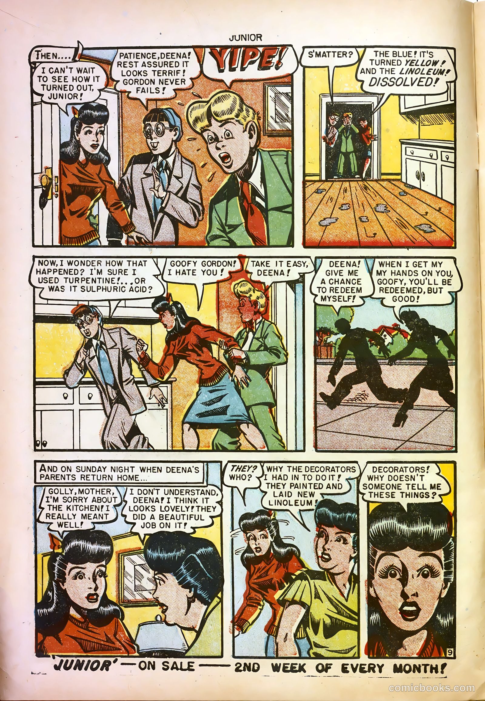 Junior [Junior Comics] #12 — page 10 of 36