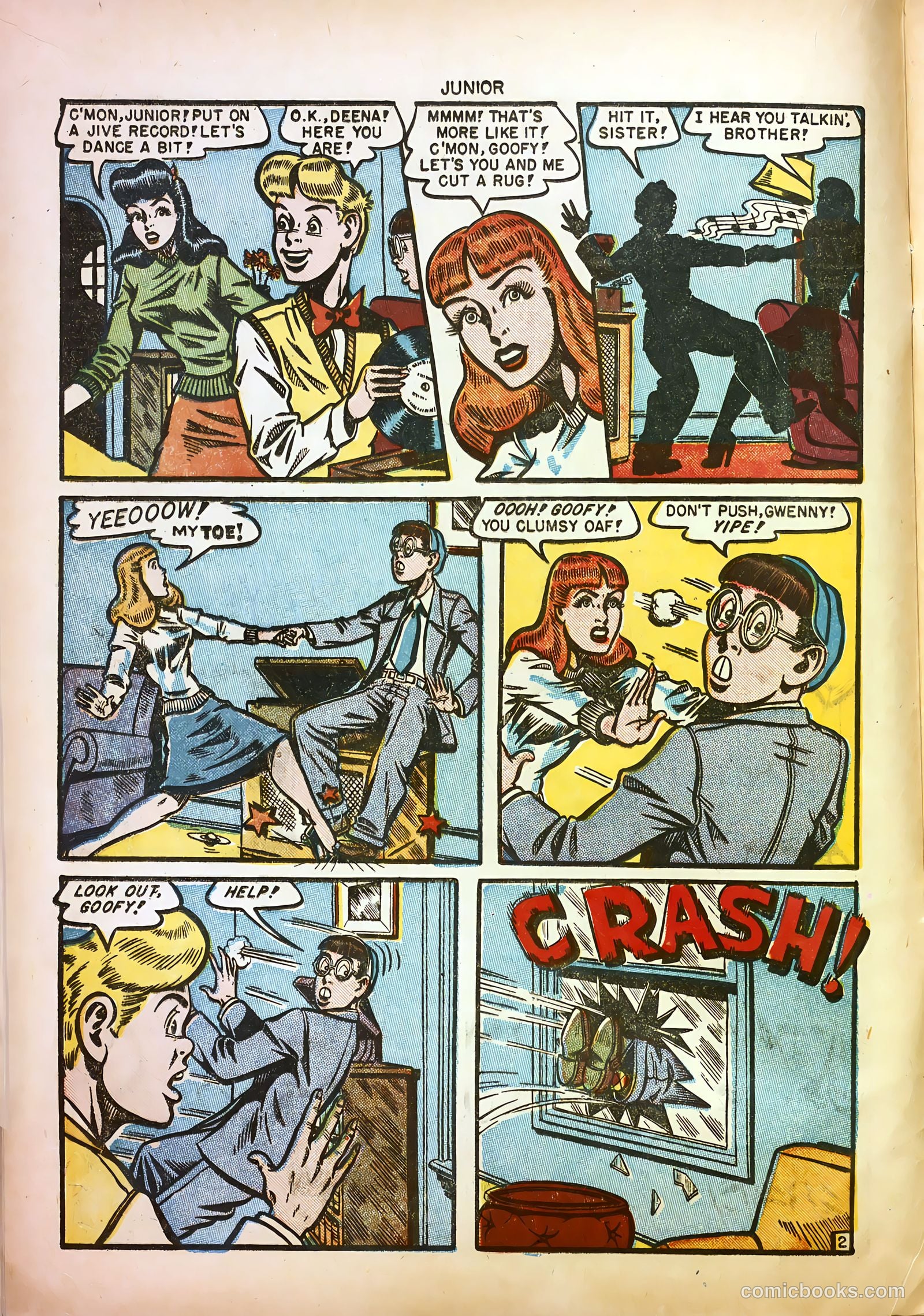 Junior [Junior Comics] #12 — page 12 of 36