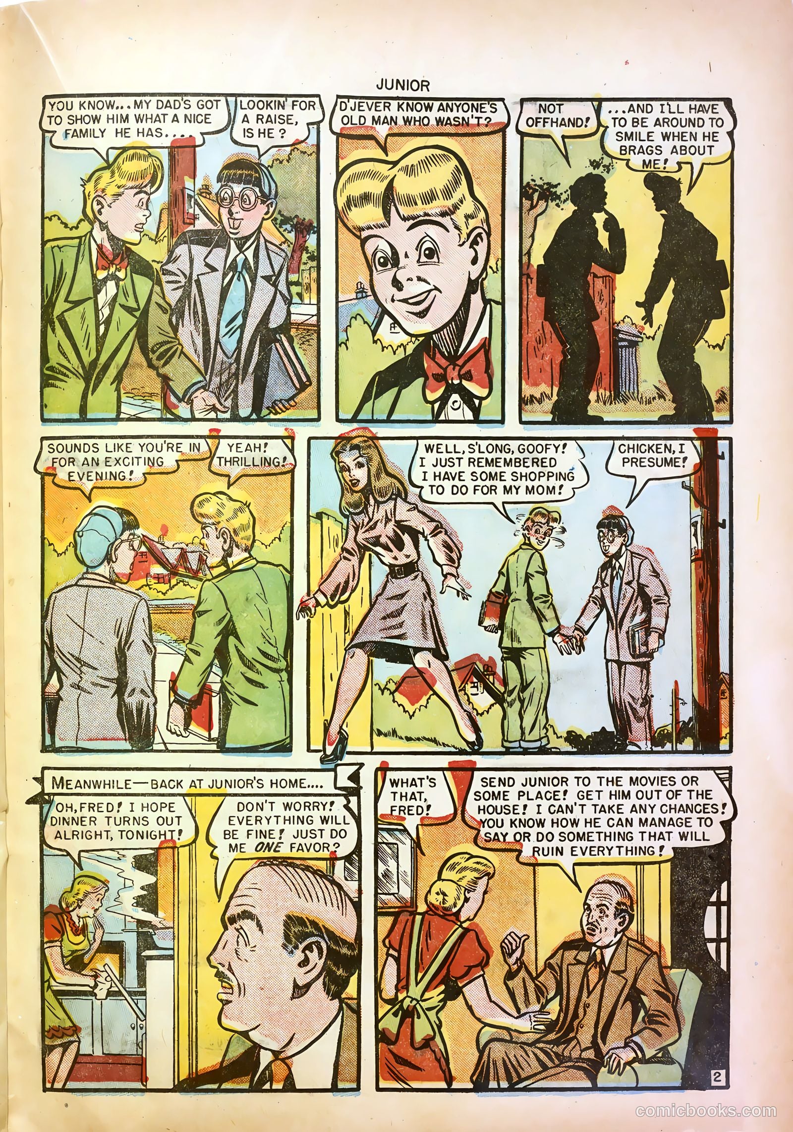 Junior [Junior Comics] #12 — page 21 of 36