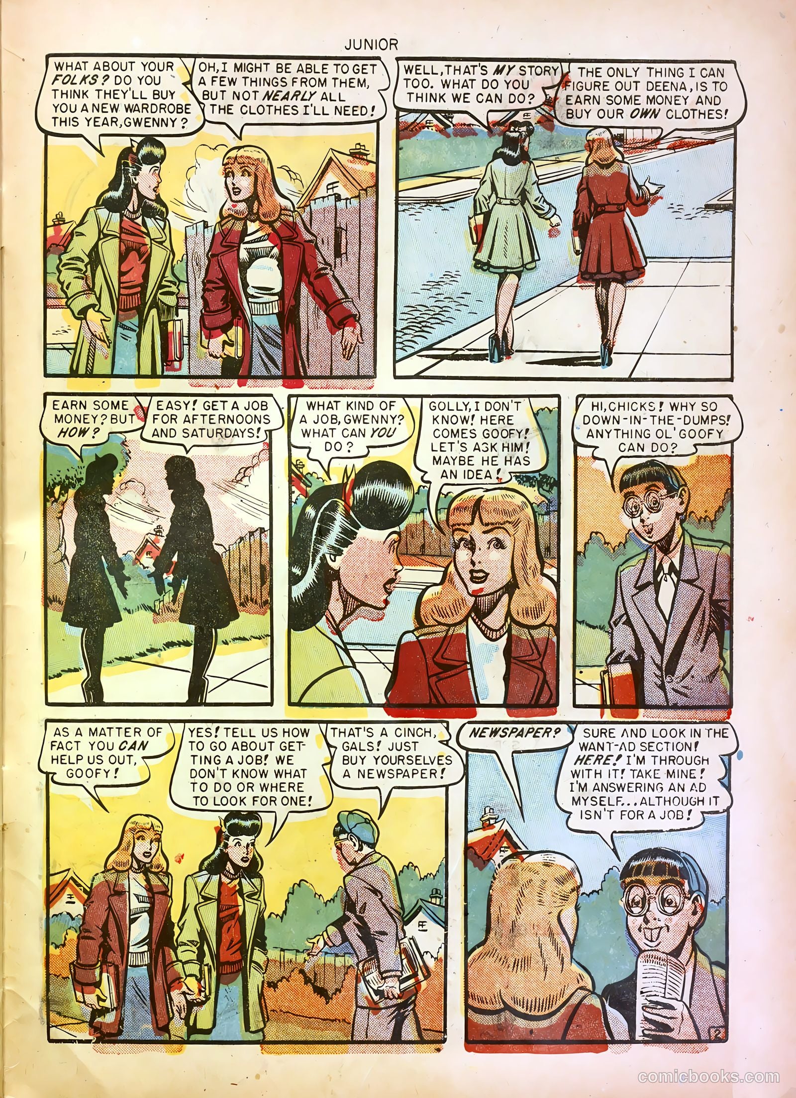 Junior [Junior Comics] #12 — page 29 of 36