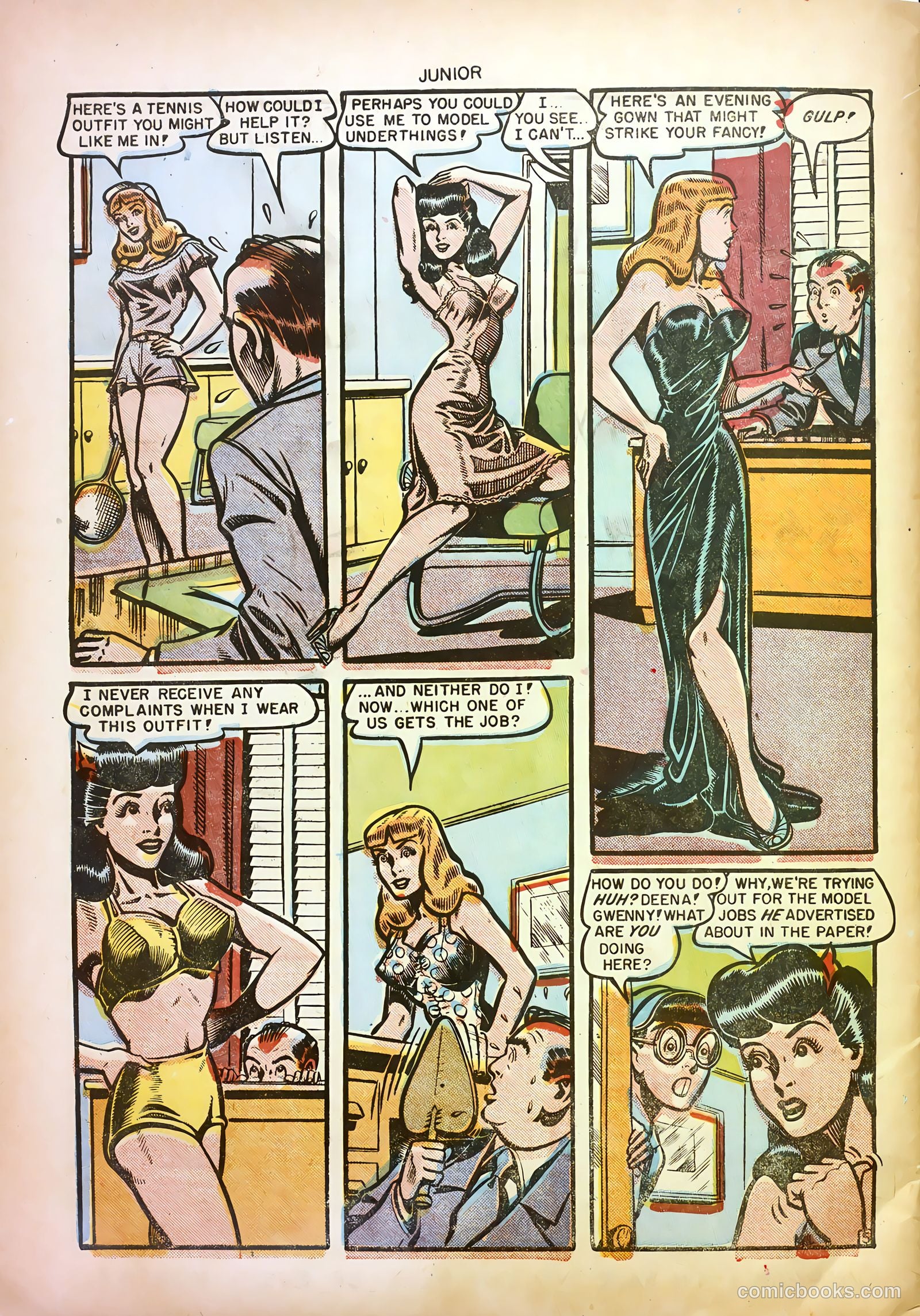 Junior [Junior Comics] #12 — page 32 of 36