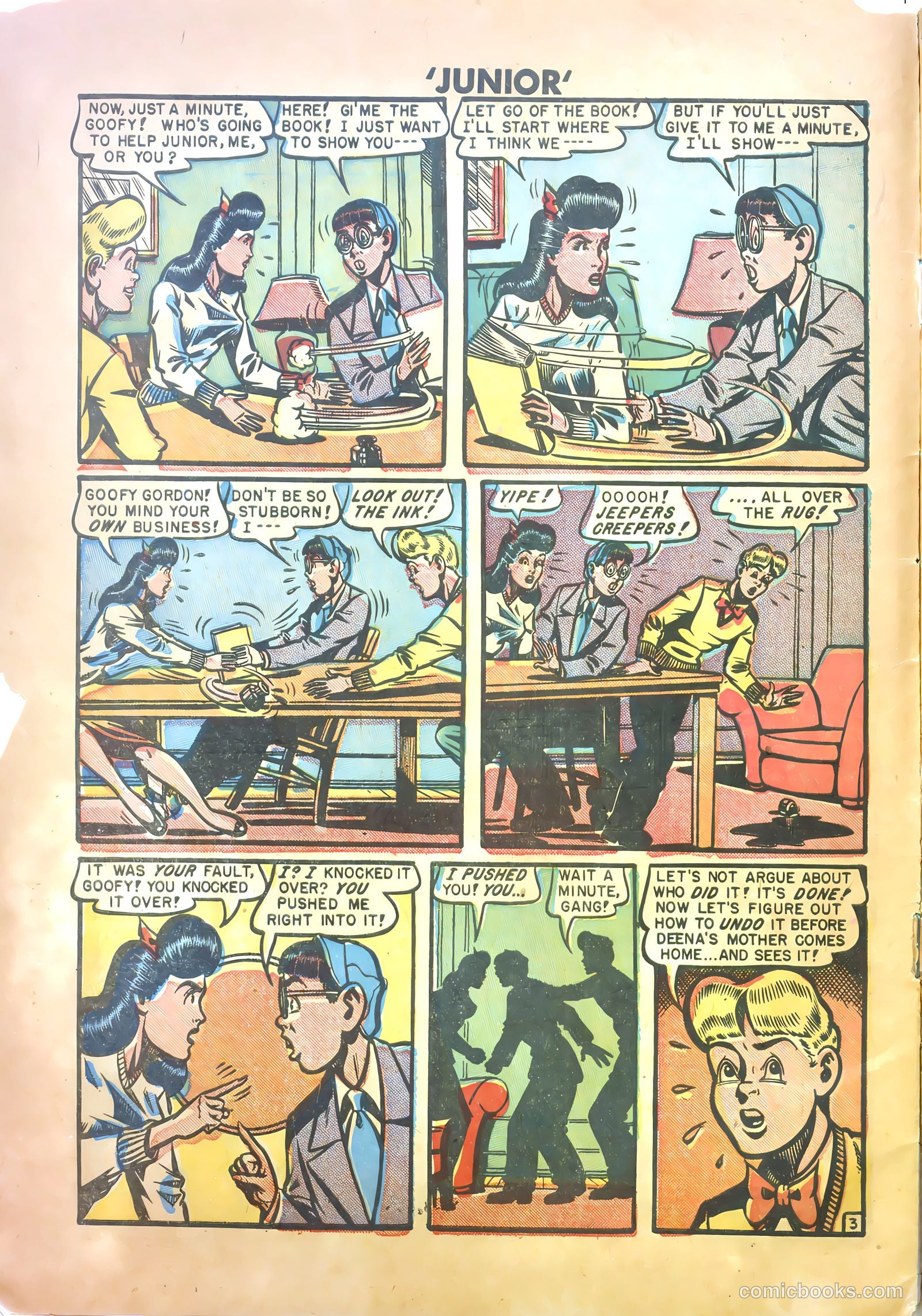 Junior [Junior Comics] #13 — page 4 of 36