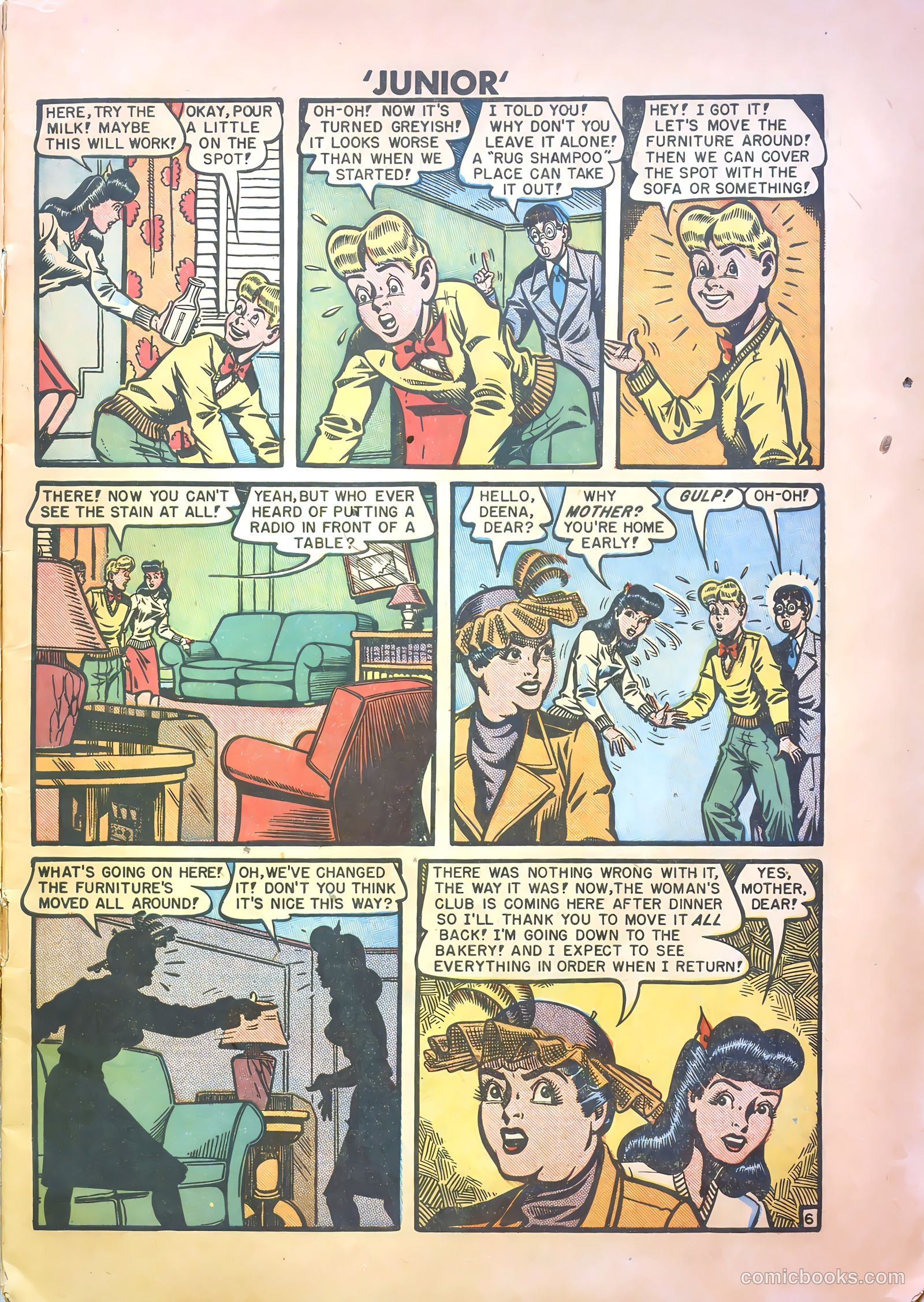 Junior [Junior Comics] #13 — page 7 of 36