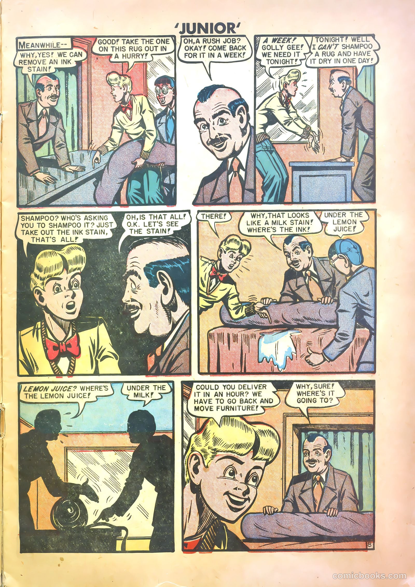Junior [Junior Comics] #13 — page 9 of 36