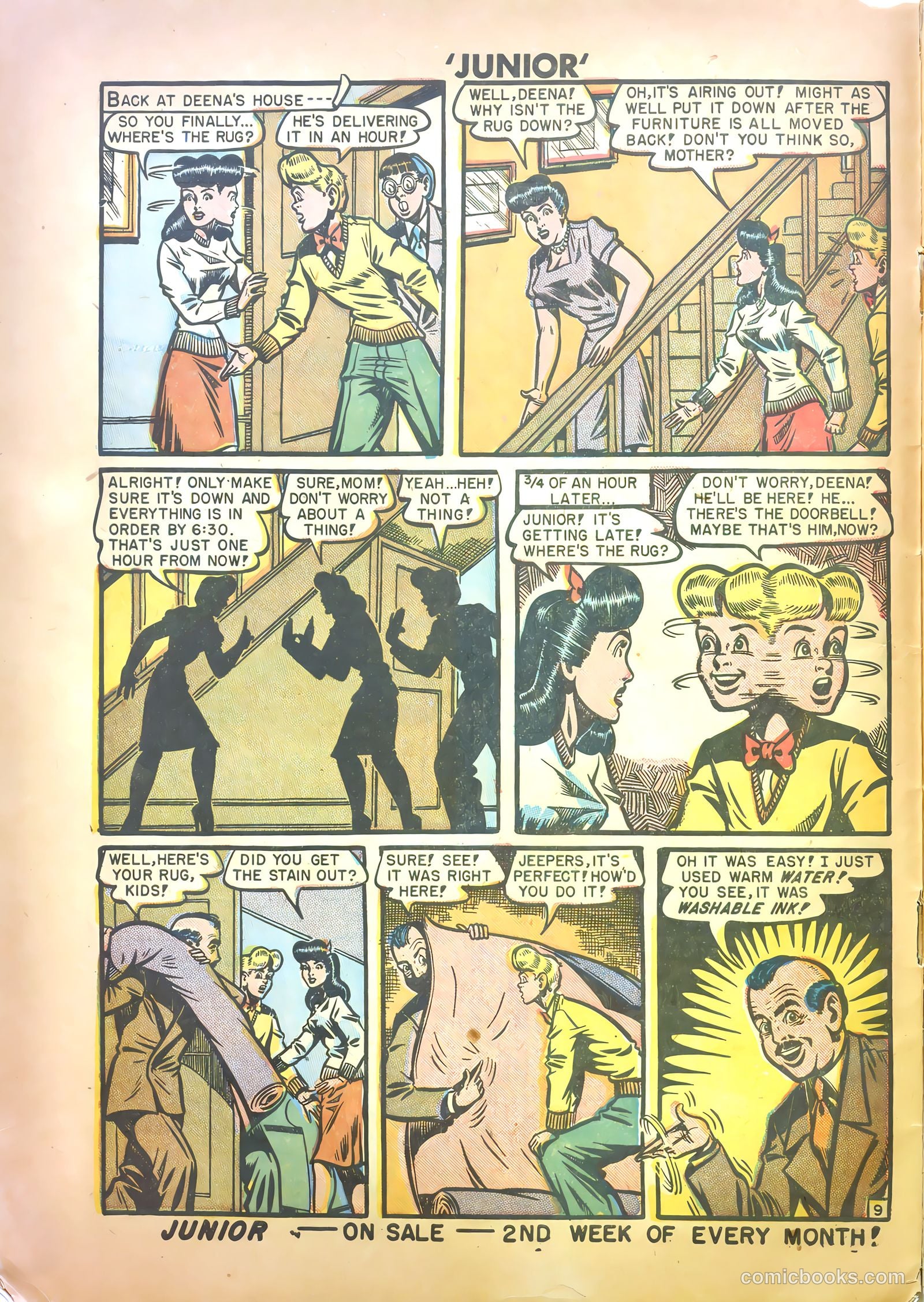 Junior [Junior Comics] #13 — page 10 of 36