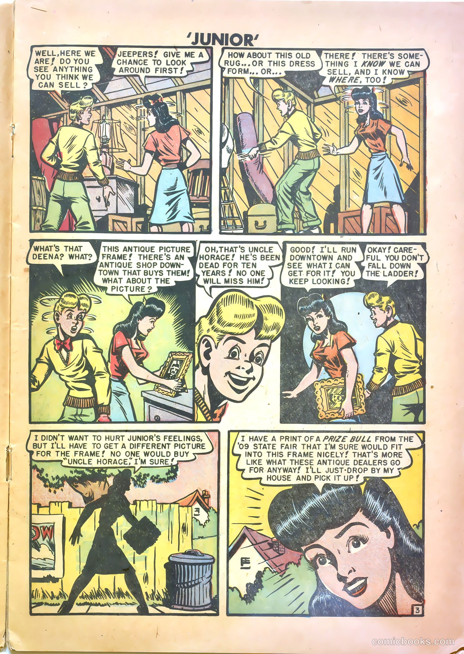 Junior [Junior Comics] #13 — page 13 of 36