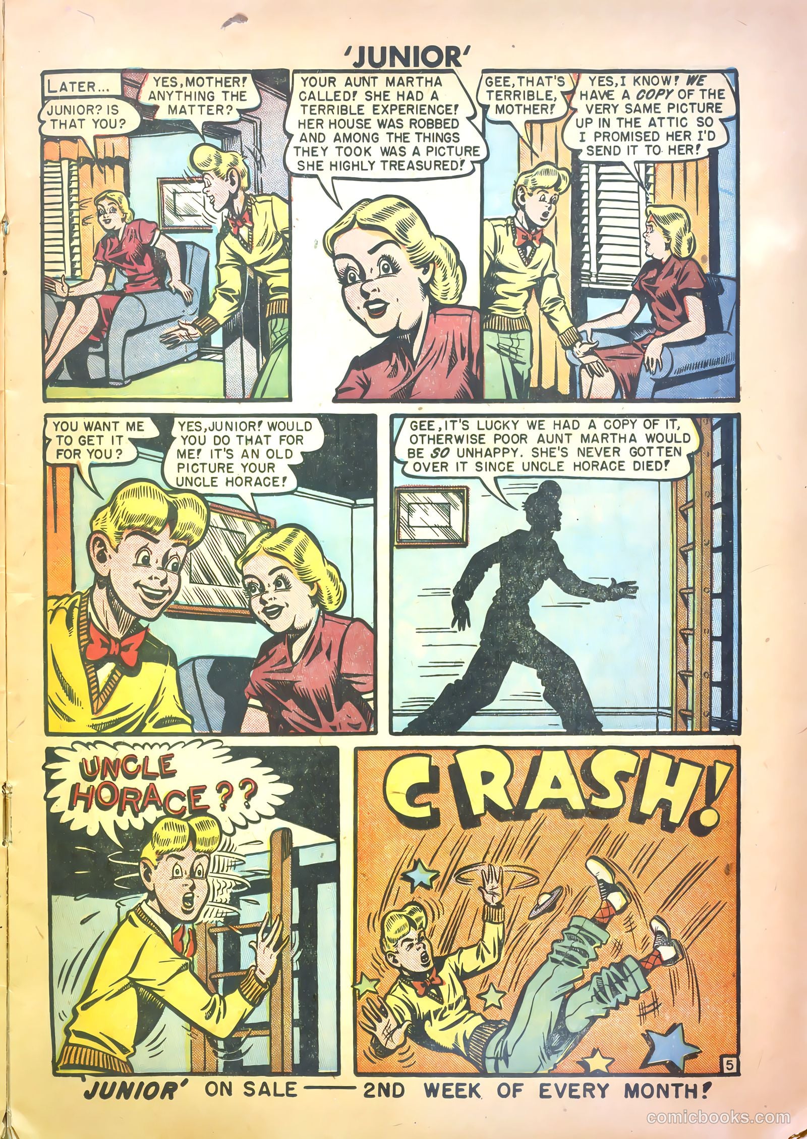 Junior [Junior Comics] #13 — page 15 of 36