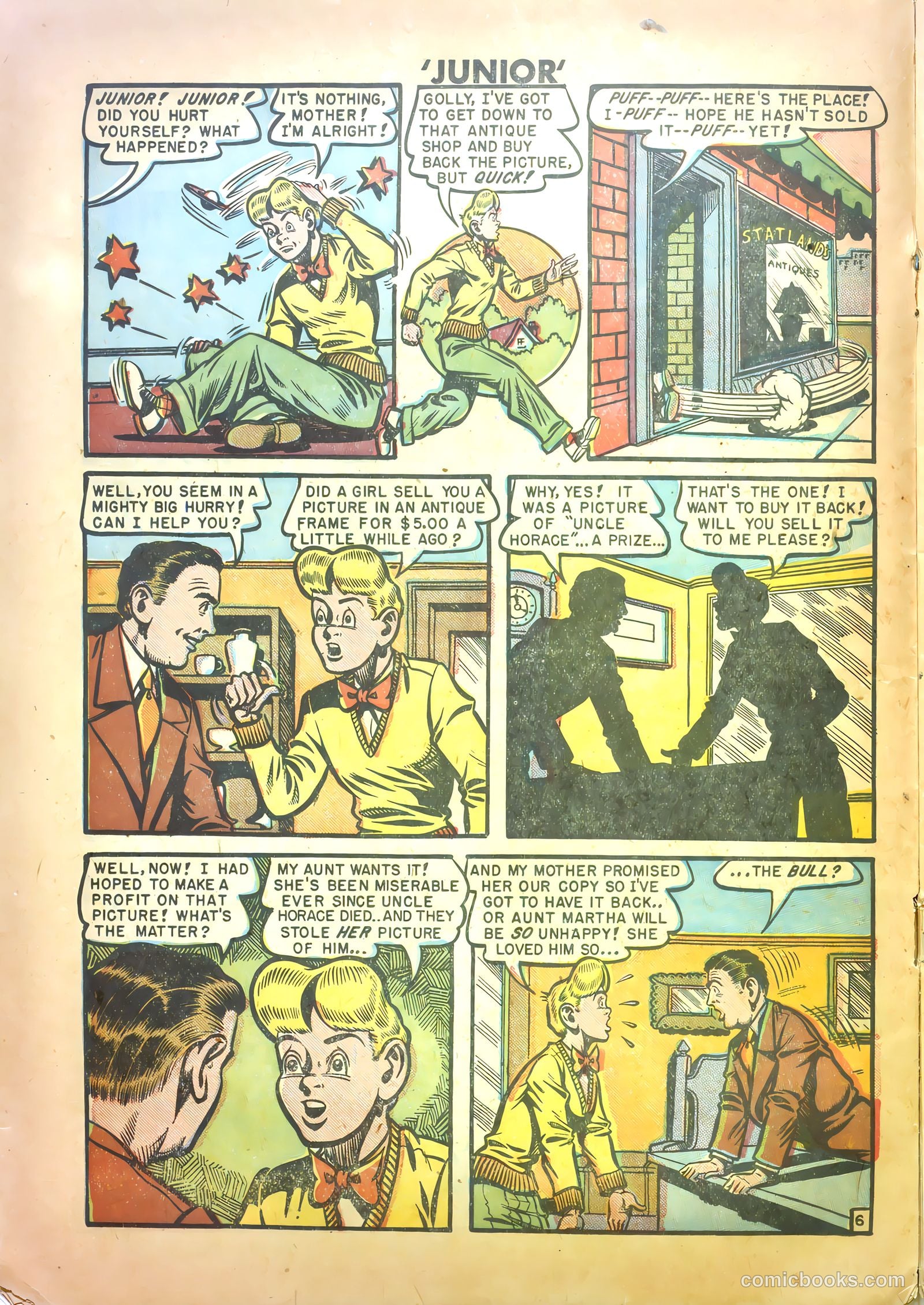 Junior [Junior Comics] #13 — page 16 of 36