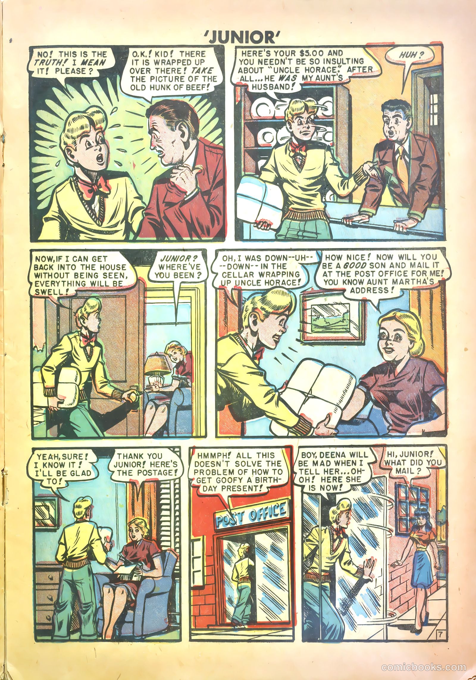 Junior [Junior Comics] #13 — page 17 of 36