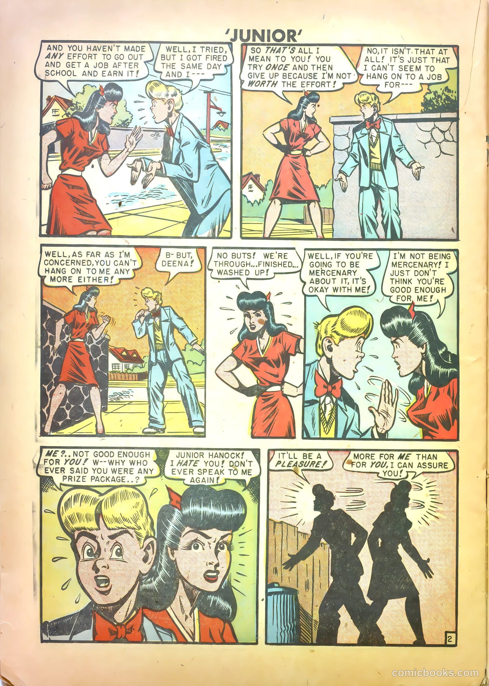 Junior [Junior Comics] #13 — page 22 of 36