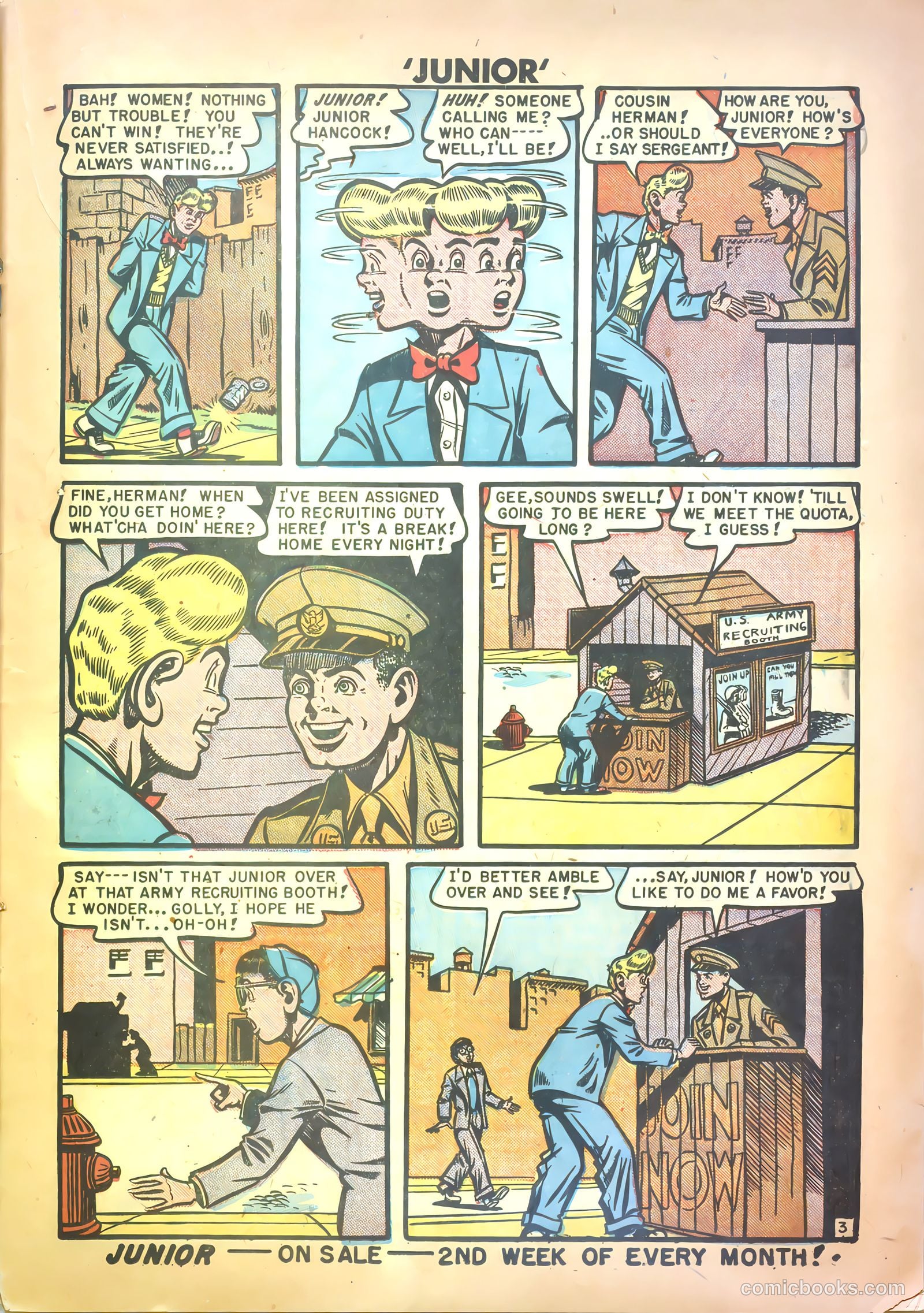 Junior [Junior Comics] #13 — page 23 of 36