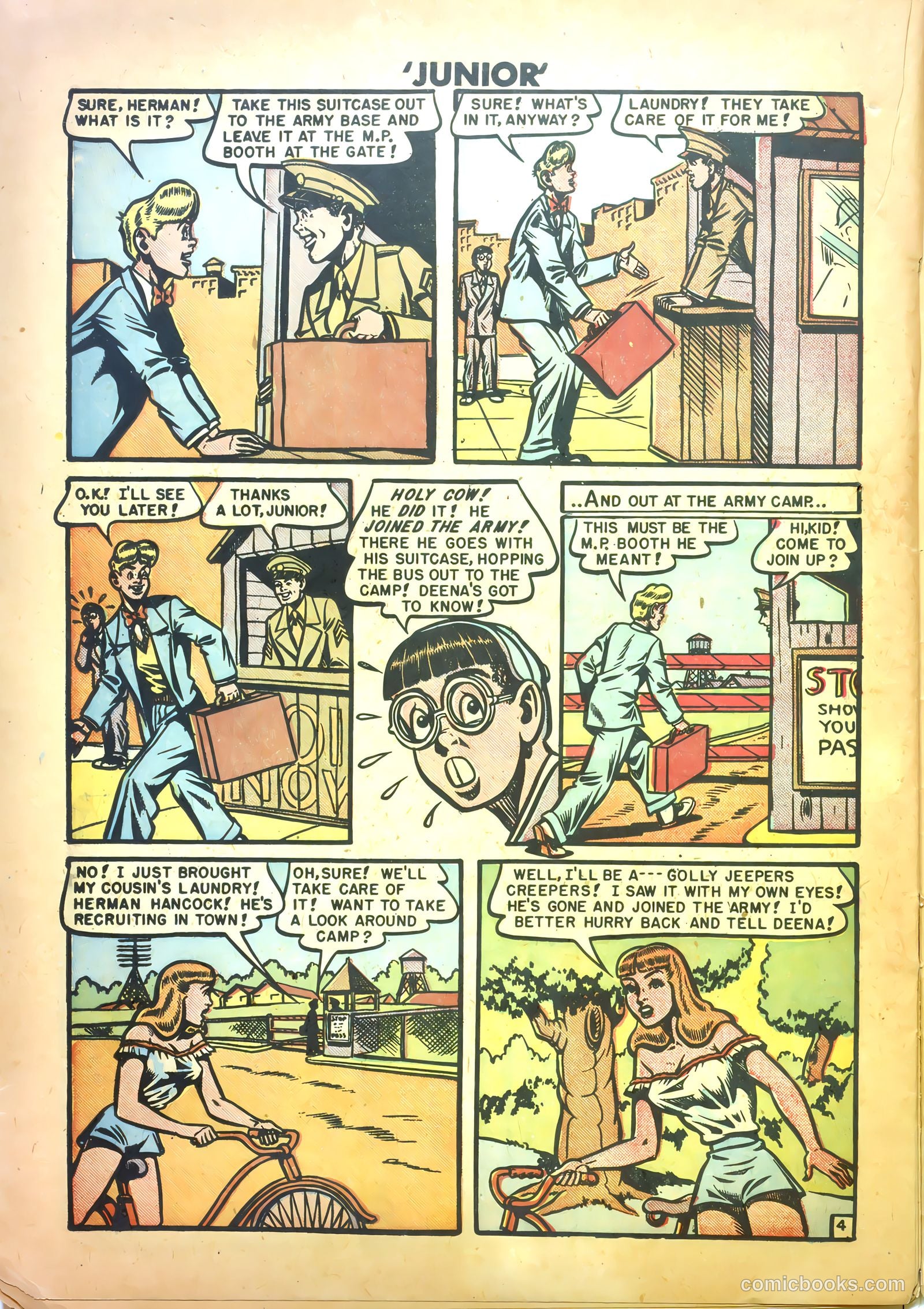 Junior [Junior Comics] #13 — page 24 of 36