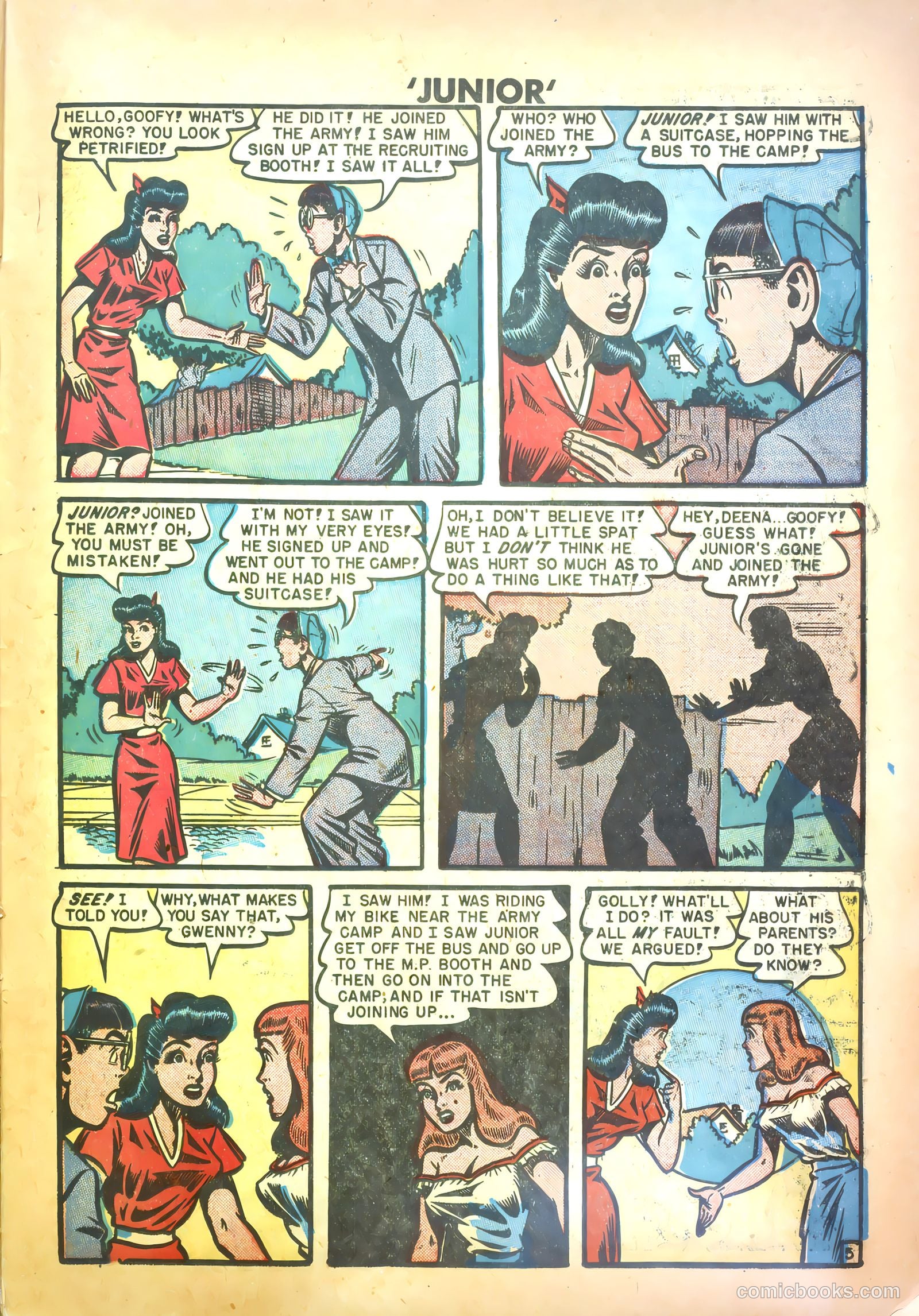 Junior [Junior Comics] #13 — page 25 of 36