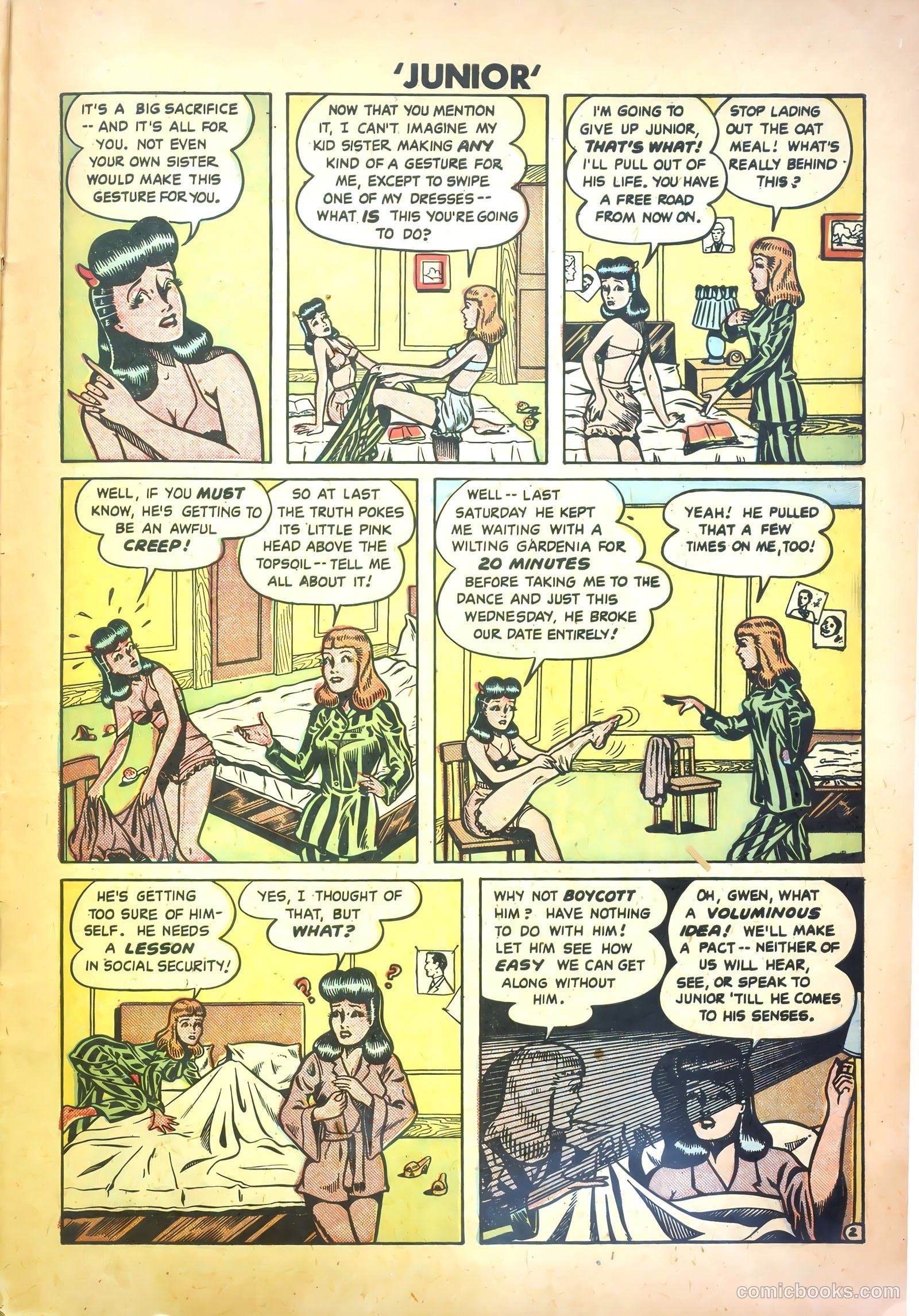 Junior [Junior Comics] #13 — page 29 of 36