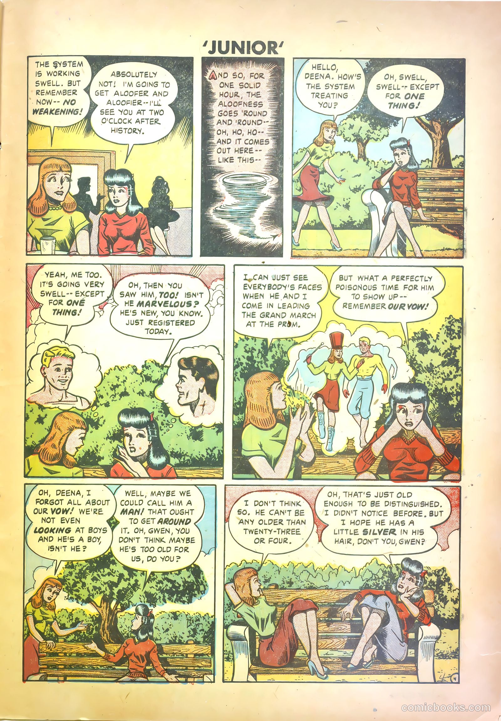 Junior [Junior Comics] #13 — page 31 of 36