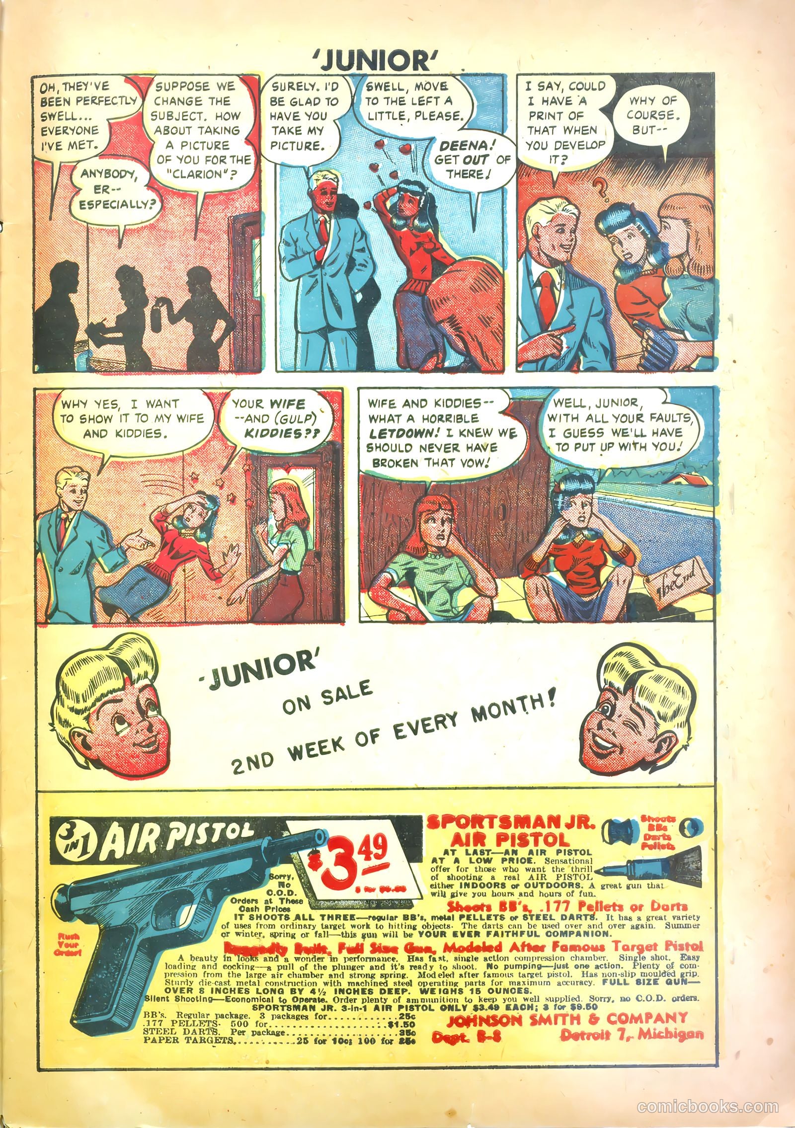 Junior [Junior Comics] #13 — page 33 of 36