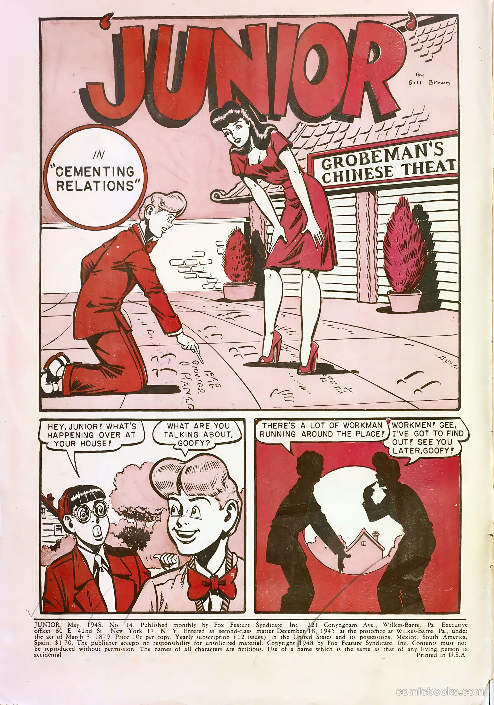 Junior [Junior Comics] #14 — page 2 of 37