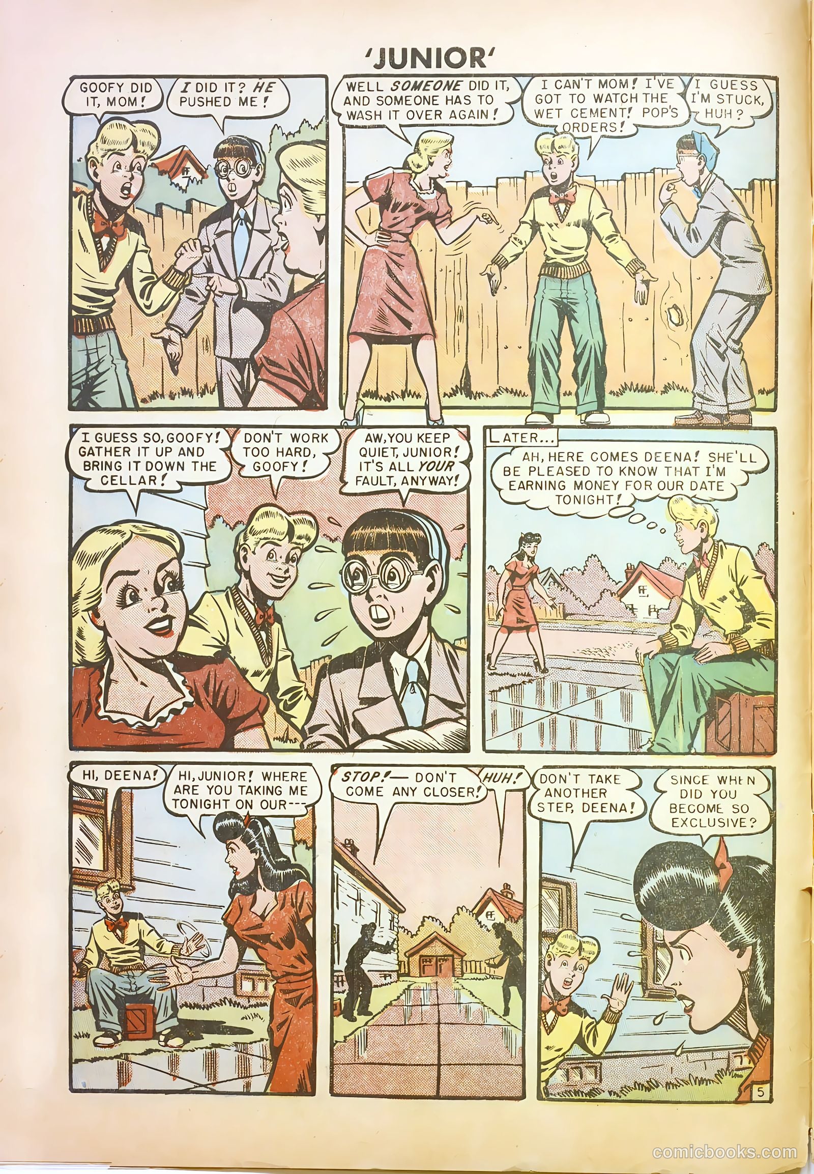 Junior [Junior Comics] #14 — page 6 of 37