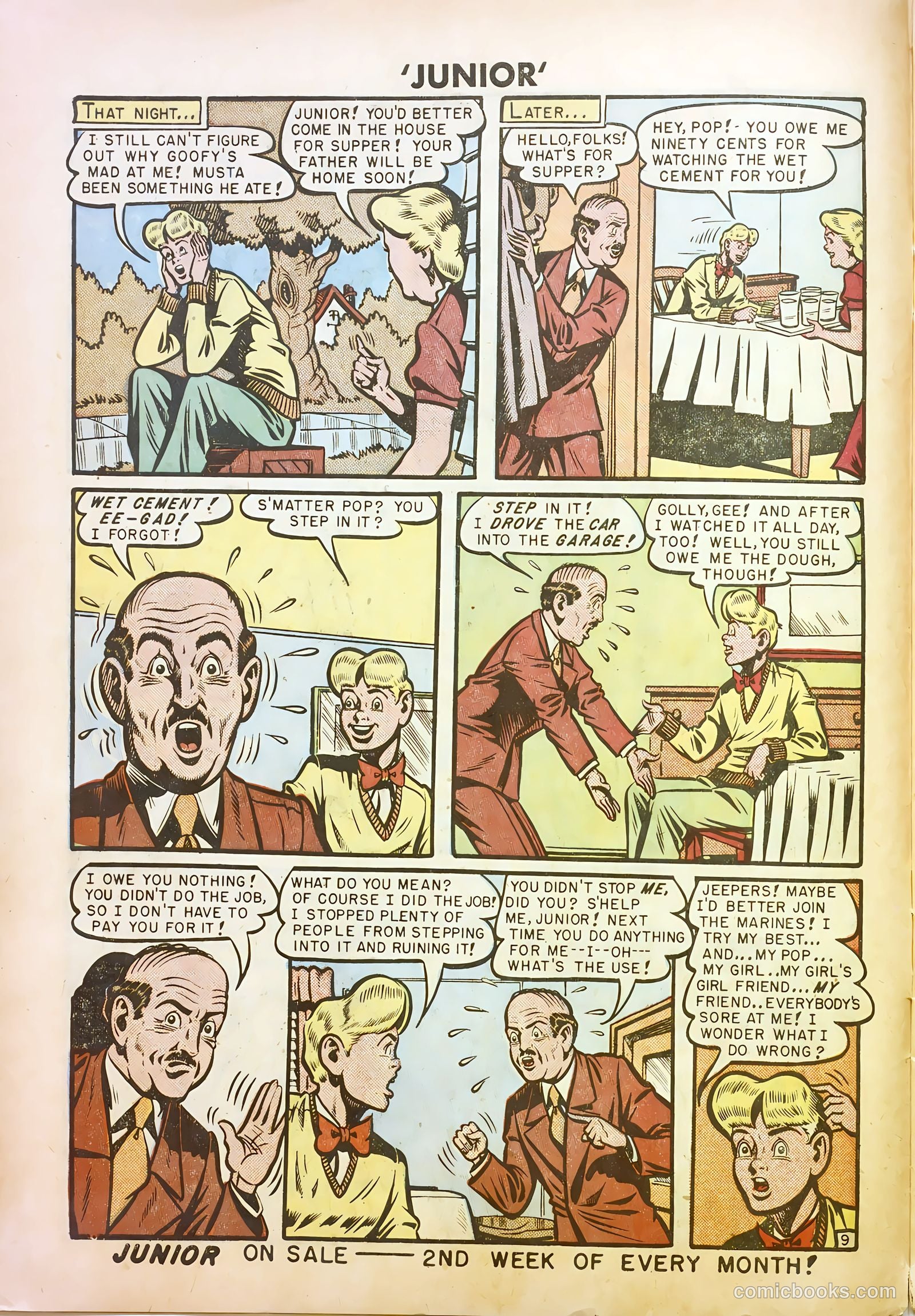 Junior [Junior Comics] #14 — page 10 of 37