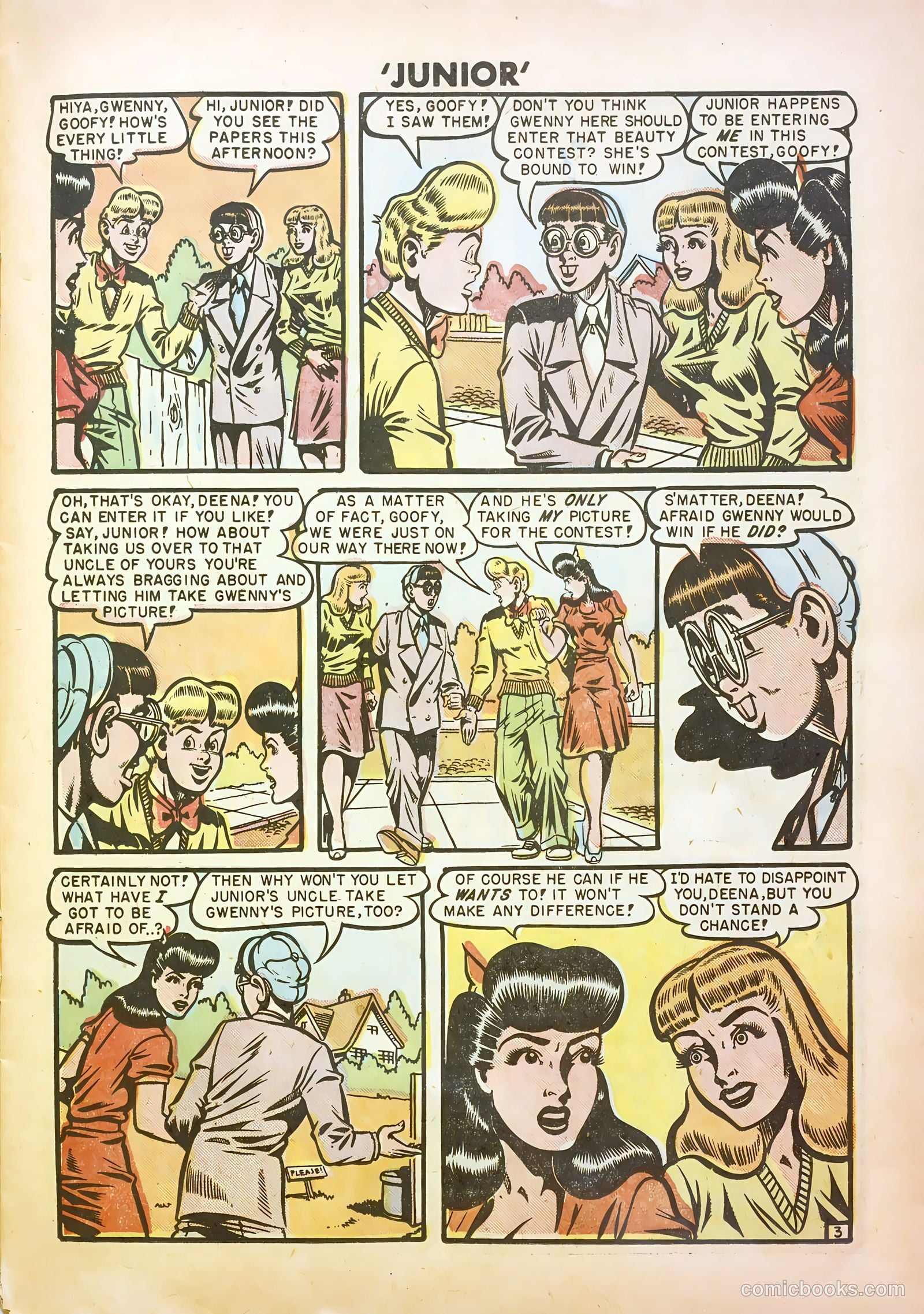Junior [Junior Comics] #14 — page 13 of 37