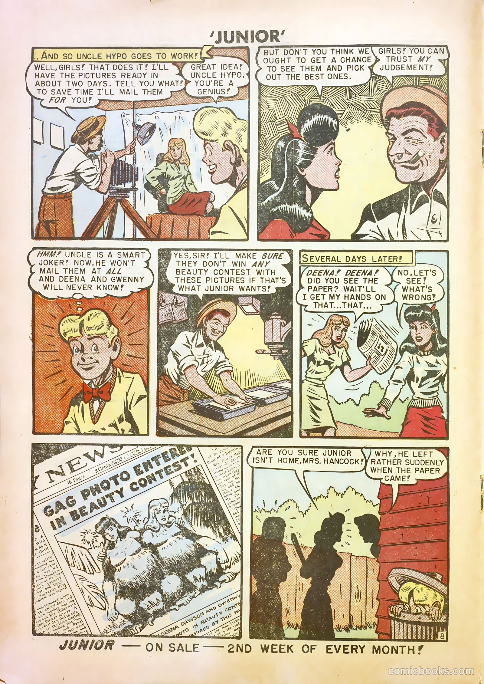 Junior [Junior Comics] #14 — page 18 of 37