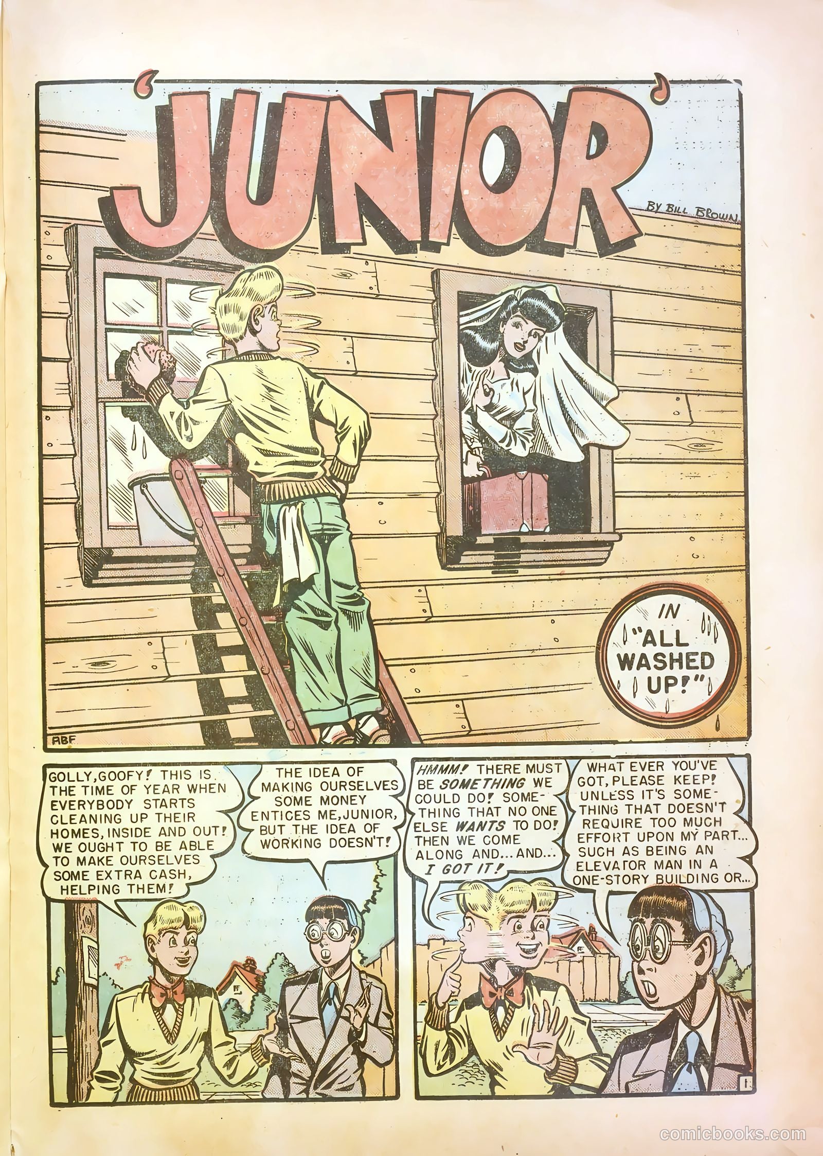 Junior [Junior Comics] #14 — page 21 of 37