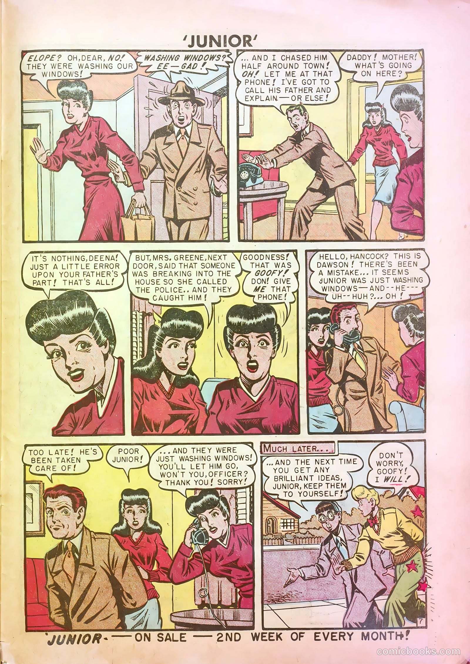 Junior [Junior Comics] #14 — page 27 of 37