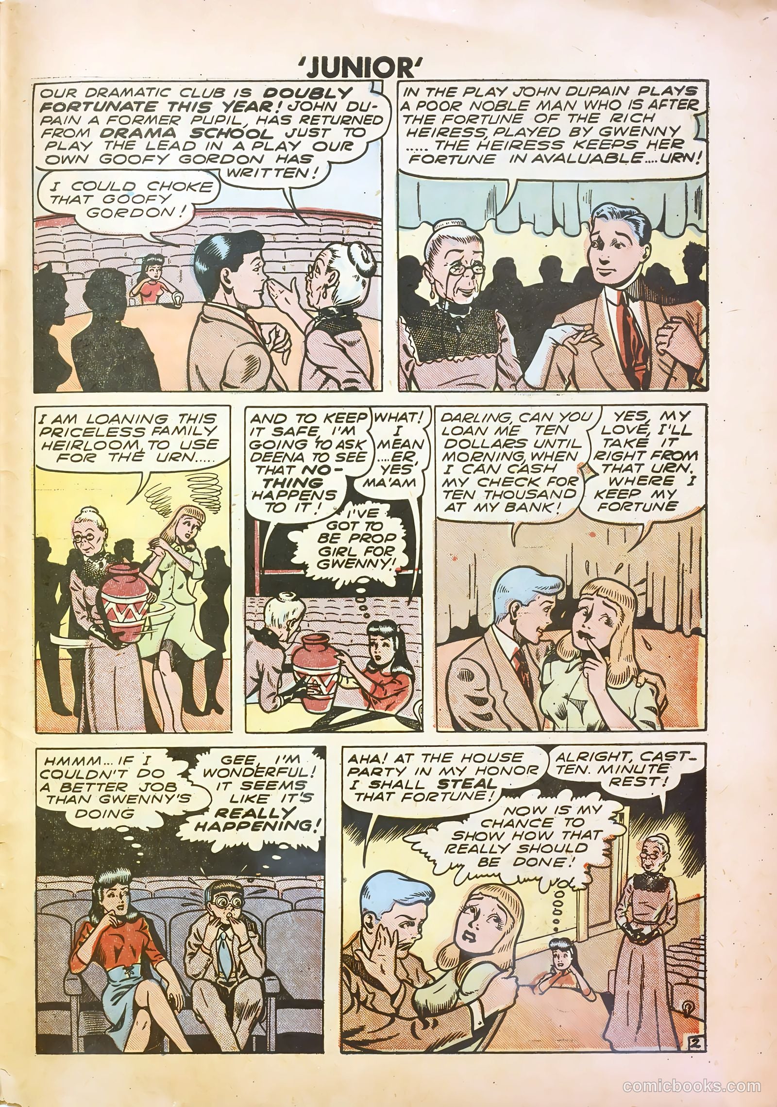 Junior [Junior Comics] #14 — page 29 of 37