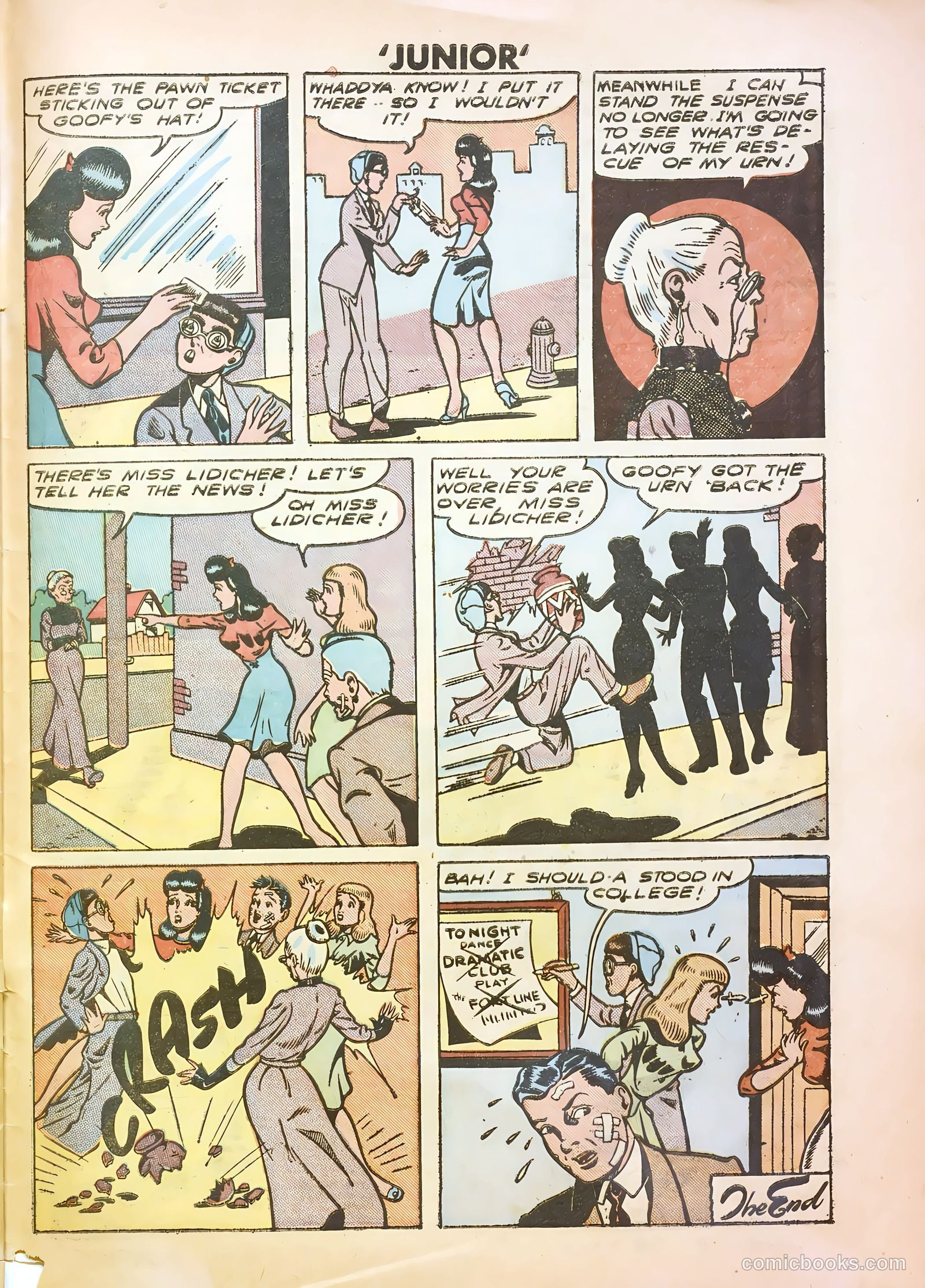 Junior [Junior Comics] #14 — page 33 of 37
