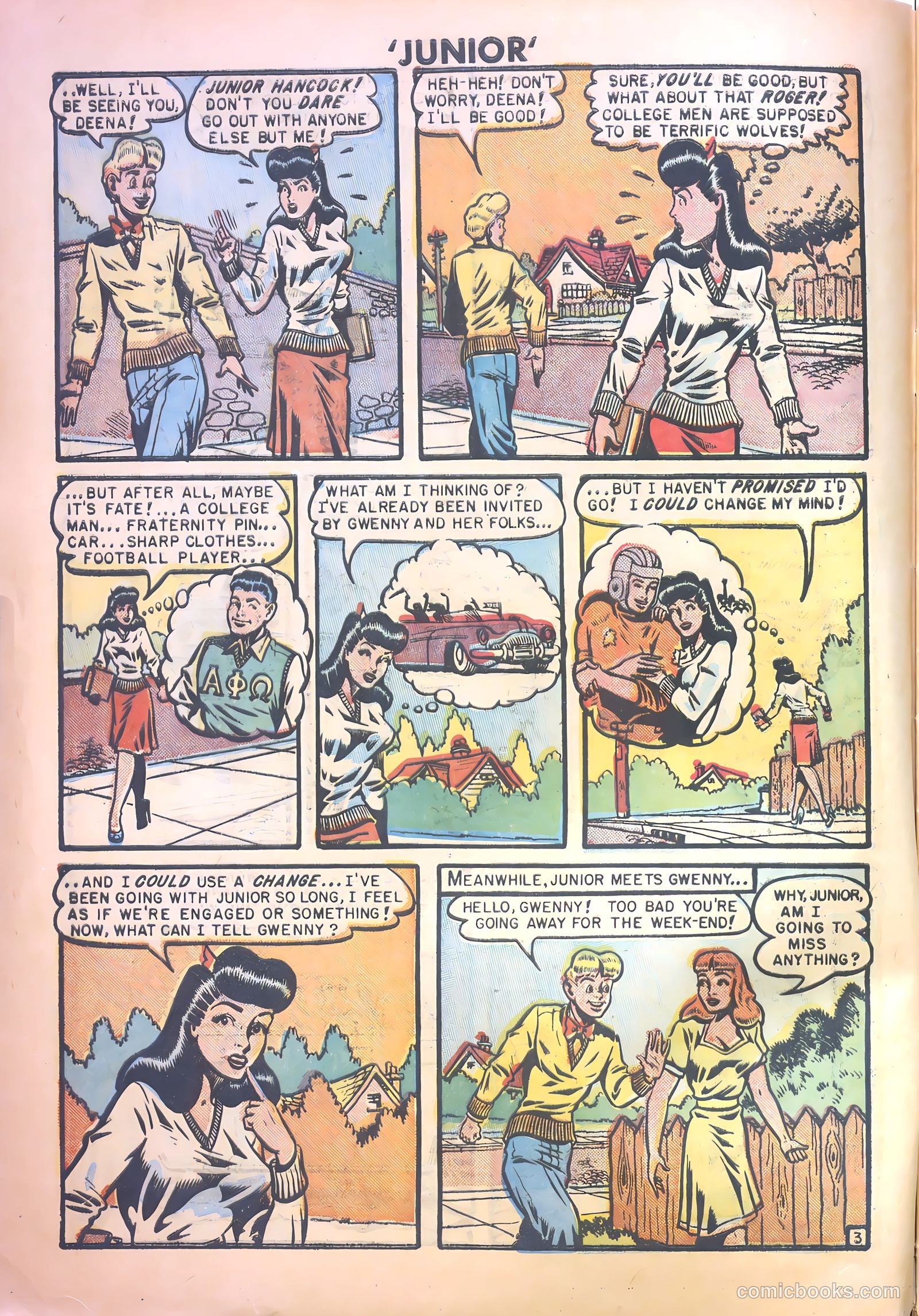 Junior [Junior Comics] #15 — page 4 of 36
