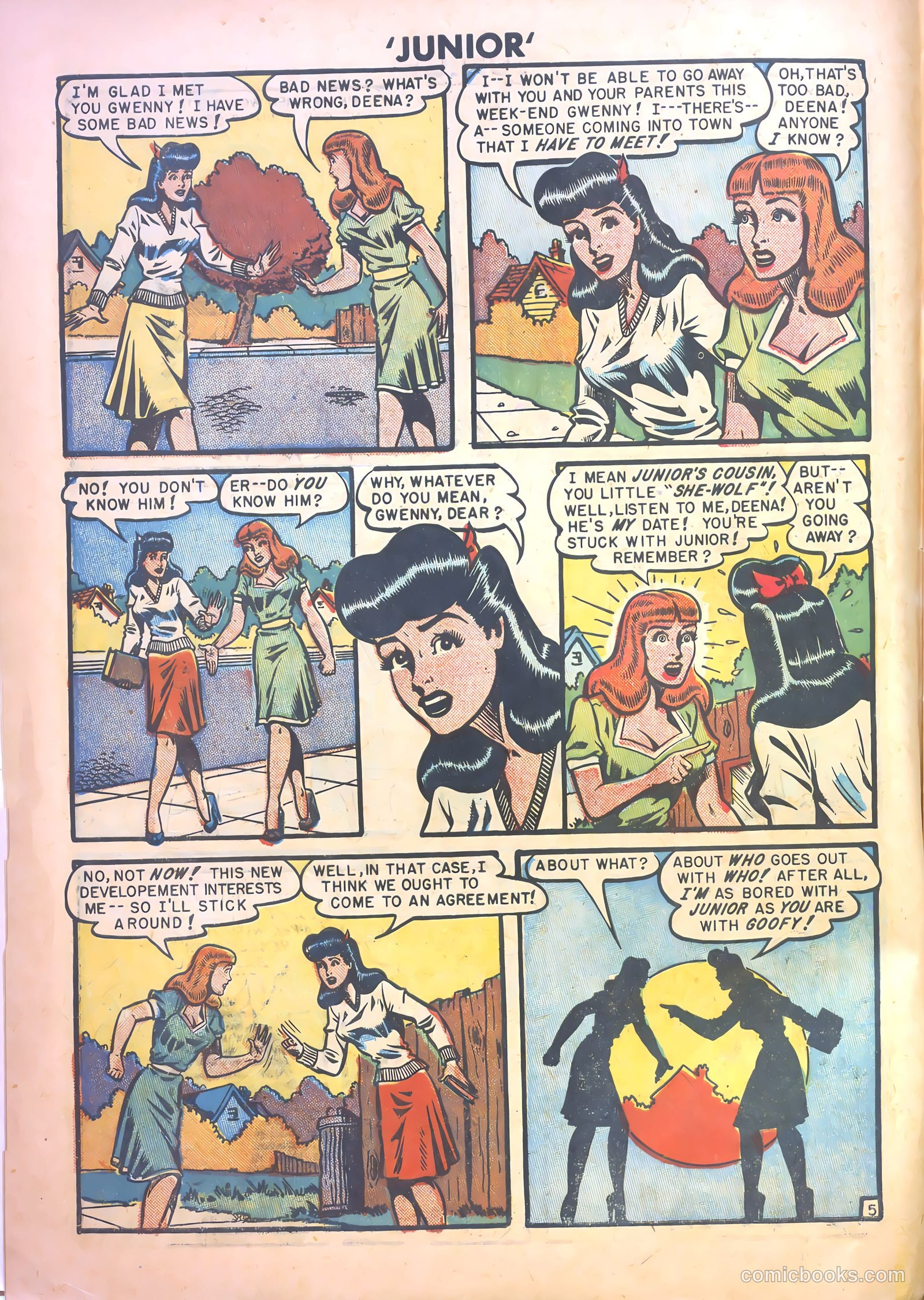 Junior [Junior Comics] #15 — page 6 of 36
