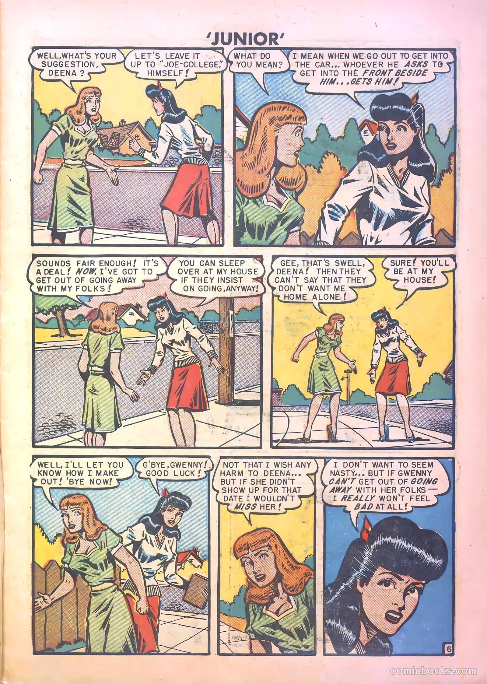 Junior [Junior Comics] #15 — page 7 of 36